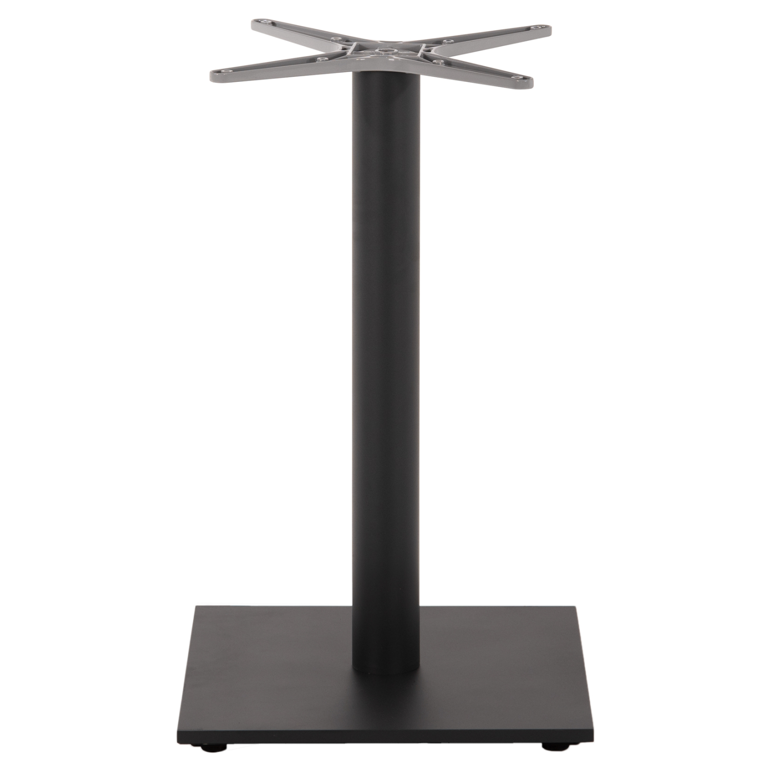 ΒΑΣΗ ΤΡΑΠΕΖΙΟΥ ΑΛΟΥΜΙΝΙΟΥ ΓΚΡΙ HM475.20 ΣΤΑΥΡΟΣ 46Χ46εκ 46Χ46Χ72Υεκ. 3