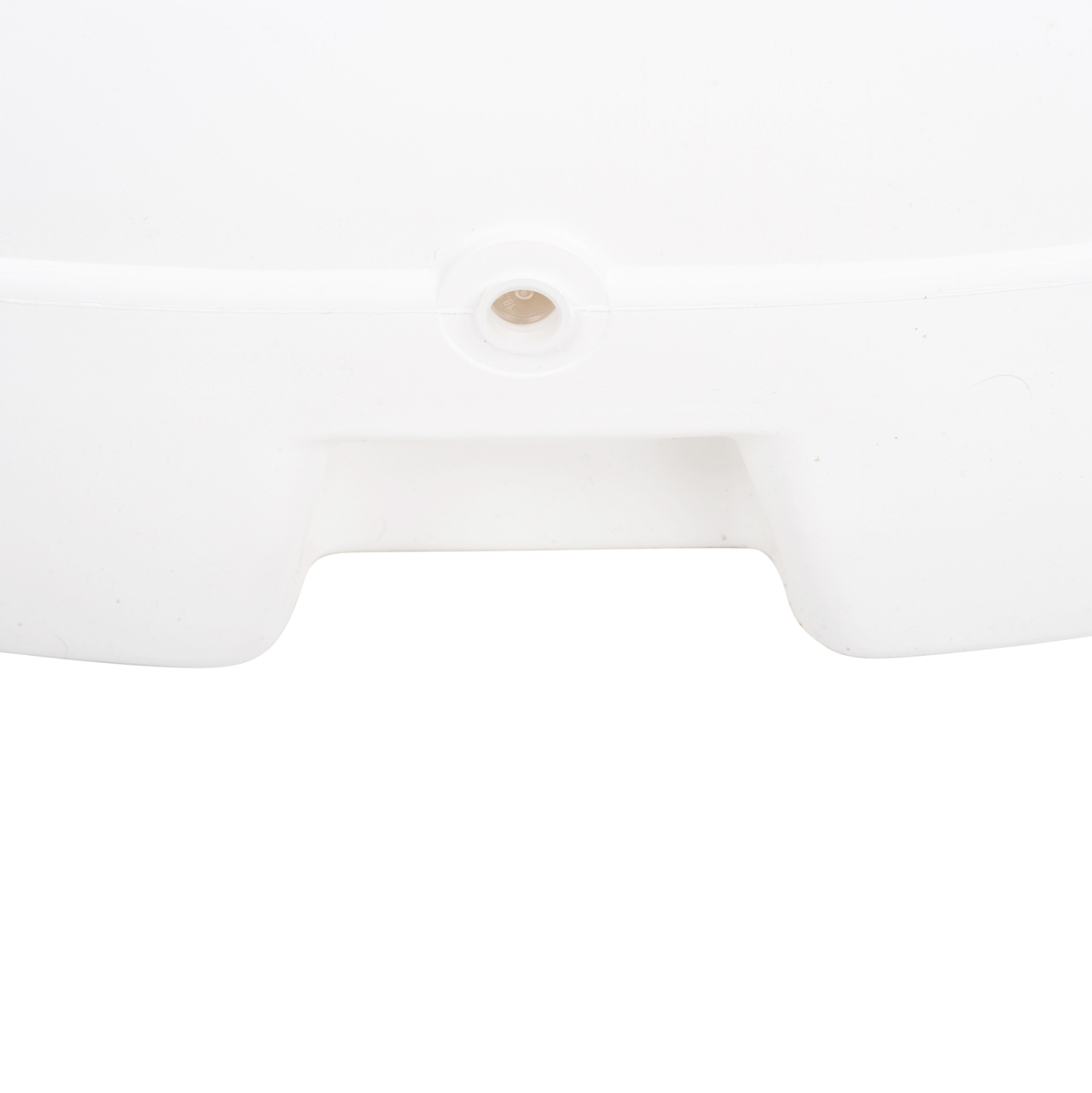 ΠΛΑΣΤΙΚΗ ΒΑΣΗ ΟΜΠΡΕΛΑΣ ΜΕ ΡΟΔΑ SOLBAS HM6113.01 ΛΕΥΚΗ- ΚΟΝΤΑΡΙ 33/50mm 46,5x23,5Υ 8