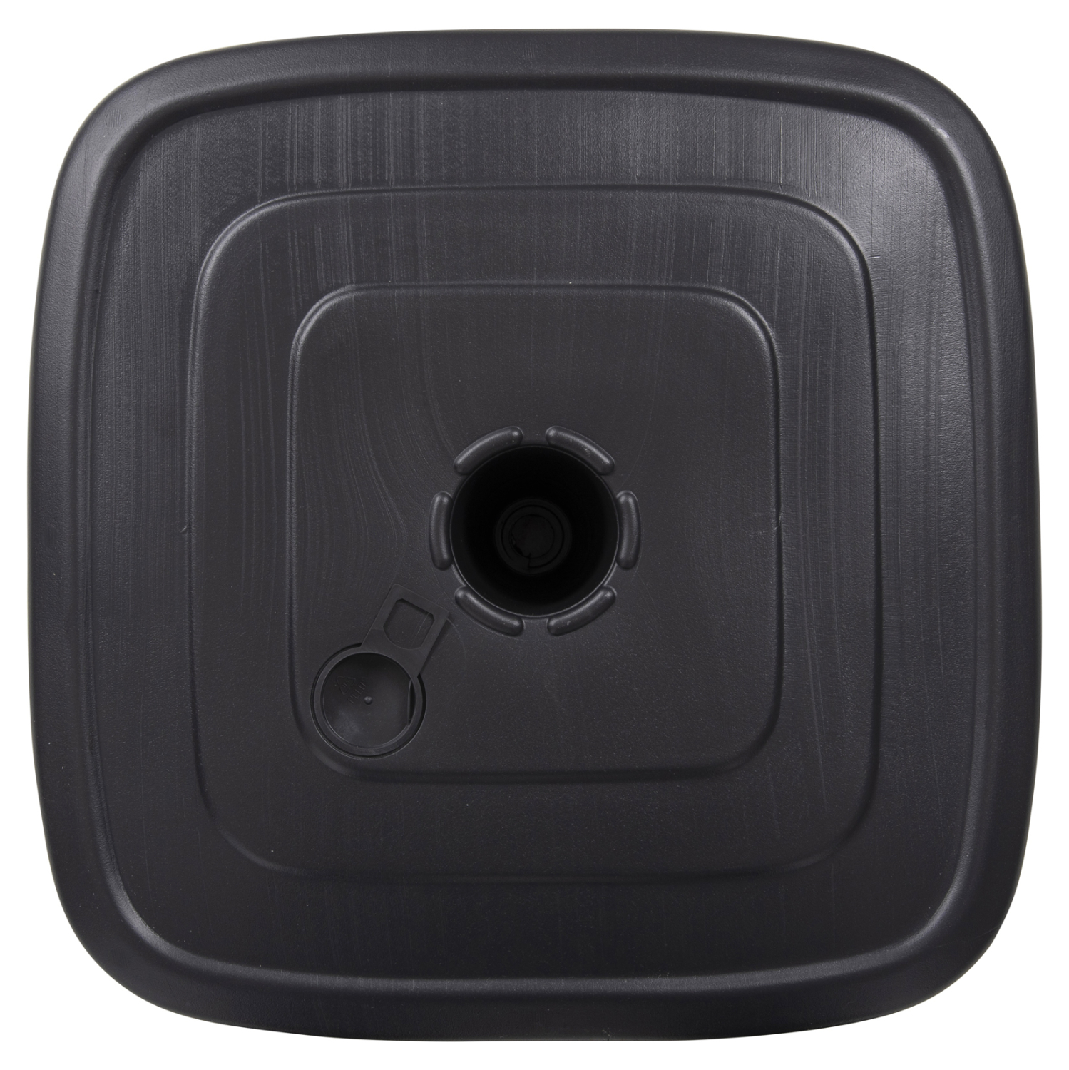 ΠΛΑΣΤΙΚΗ ΒΑΣΗ ΟΜΠΡΕΛΑΣ ΜΕ ΡΟΔΑ SOLBAS HM6113.02 ΑΝΘΡΑΚΙ- ΚΟΝΤΑΡΙ 33/50mm 46,5x23,5Υ 5