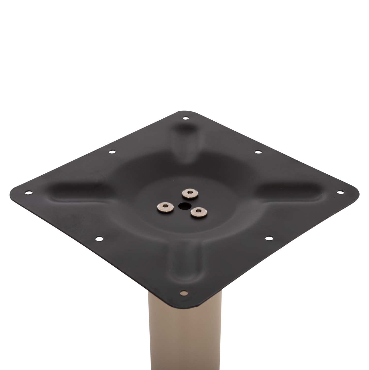 ΒΑΣΗ ΤΡΑΠΕΖΙΟΥ ΜΠΑΡ ΑΠΟ ΜΕΤΑΛΛΟ/ΜΑΝΤΕΜΙ HM417.25 ΚΑΠΟΥΤΣΙΝΟ 62x62x108Υεκ. 10