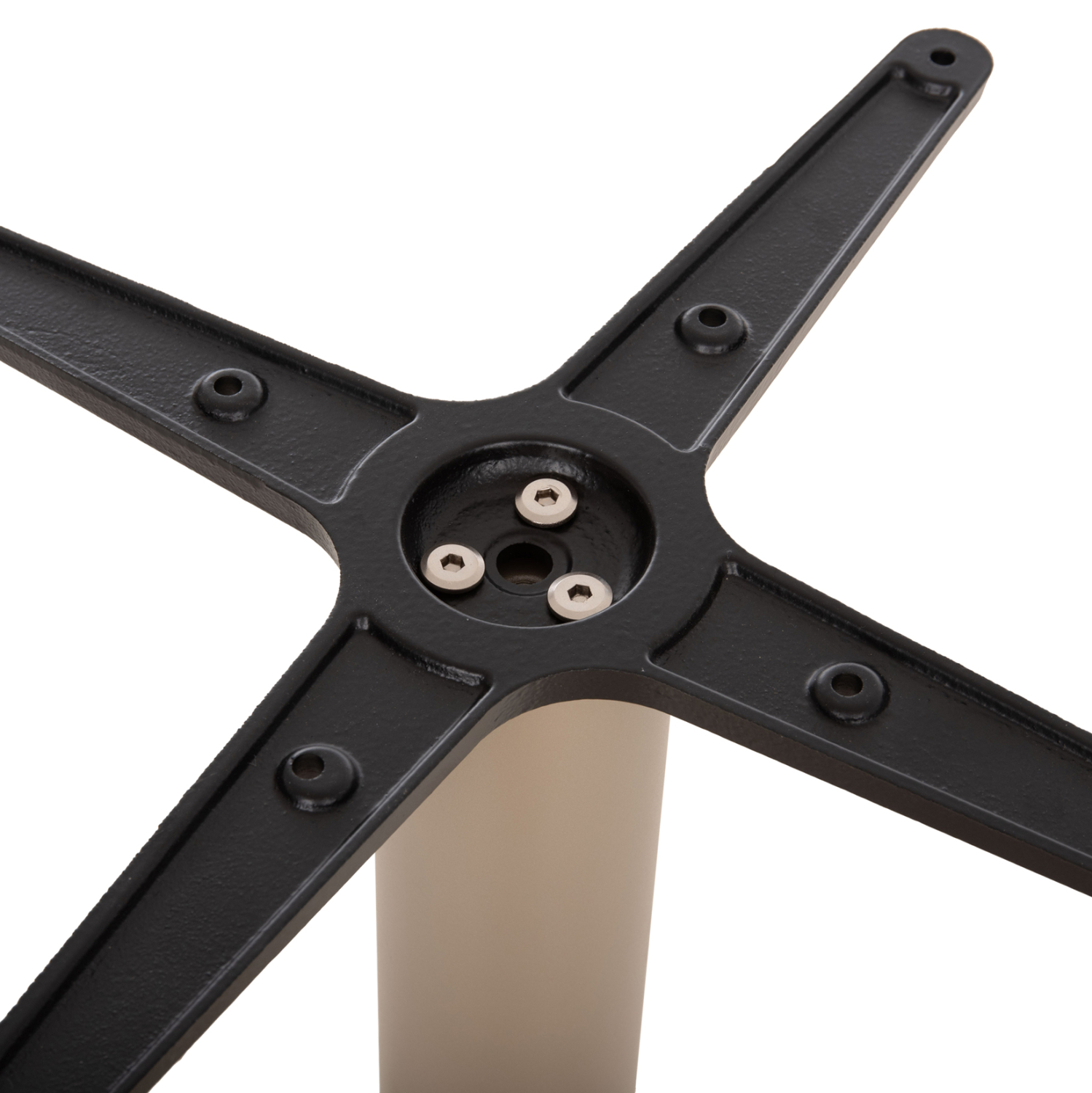 ΒΑΣΗ ΤΡΑΠΕΖΙΟΥ HM438.25 ΜΕΤΑΛΛΟ ΚΑΠΟΥΤΣΙΝΟ ΜΑΤ-ΡΕΓΟΥΛΑΤΟΡΟΙ 46x46x72Yεκ. 7