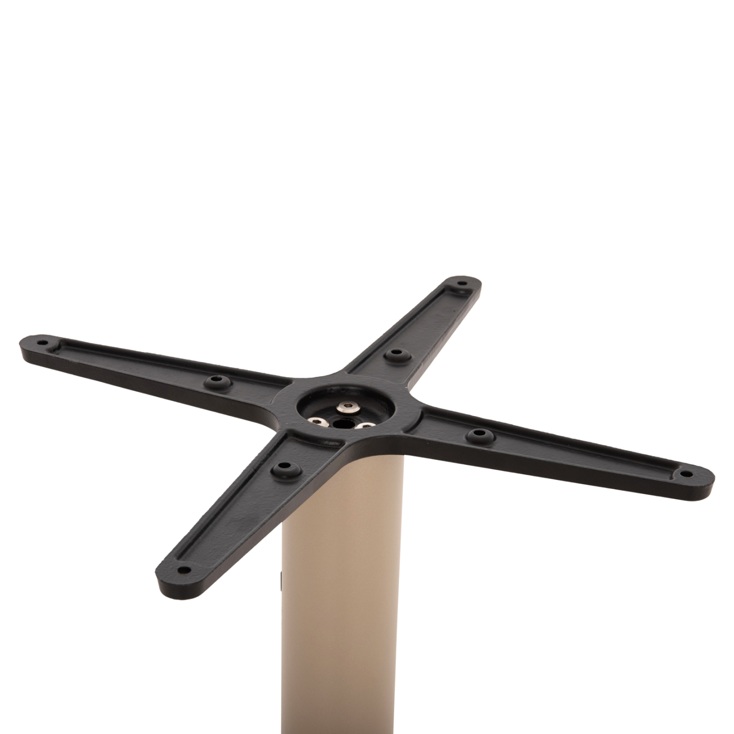 ΒΑΣΗ ΤΡΑΠΕΖΙΟΥ ΜΠΑΡ HM439.25 ΜΕΤΑΛΛΙΚΗ ΚΑΠΟΥΤΣΙΝΟ ΜΑΤ-ΡΕΓΟΥΛΑΤΟΡΟΙ 46x46x108Yεκ. 6