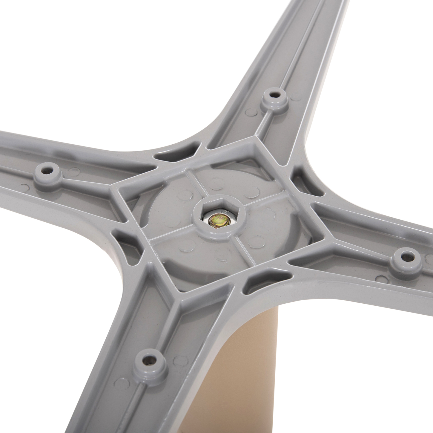 ΒΑΣΗ ΑΛΟΥΜΙΝΙΟΥ HM460.25 ΚΑΠΟΥΤΣΙΝΟ ΜΑΤ 66x66x72Υεκ. ΜΕ ΣΤΑΥΡΟ 48Χ48εκ. 10