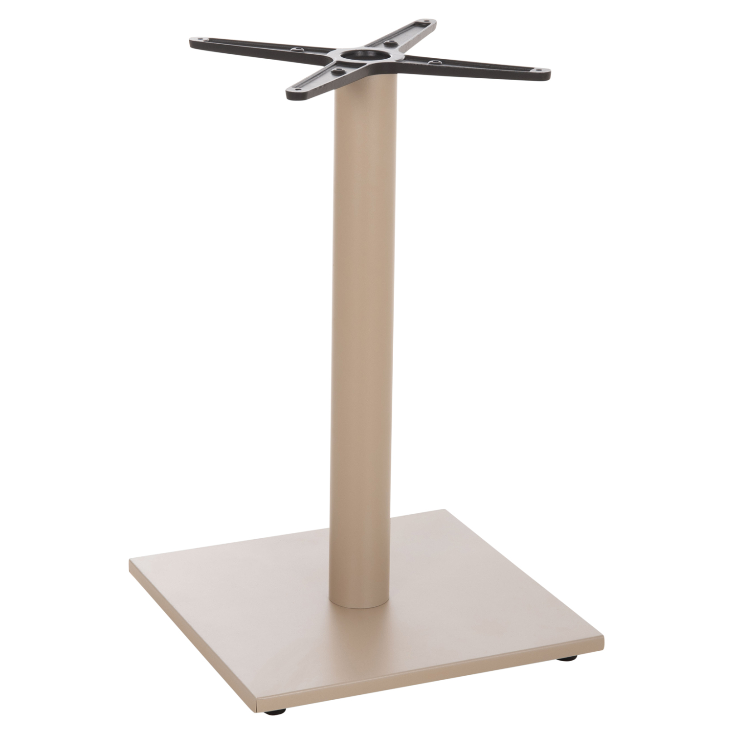 ΒΑΣΗ ΤΡΑΠΕΖΙΟΥ ΑΛΟΥΜΙΝΙΟΥ HM475.25 ΚΑΠΟΥΤΣΙΝΟ 46x46x72Υεκ. ΣΤΑΥΡΟΣ 46Χ46εκ 1