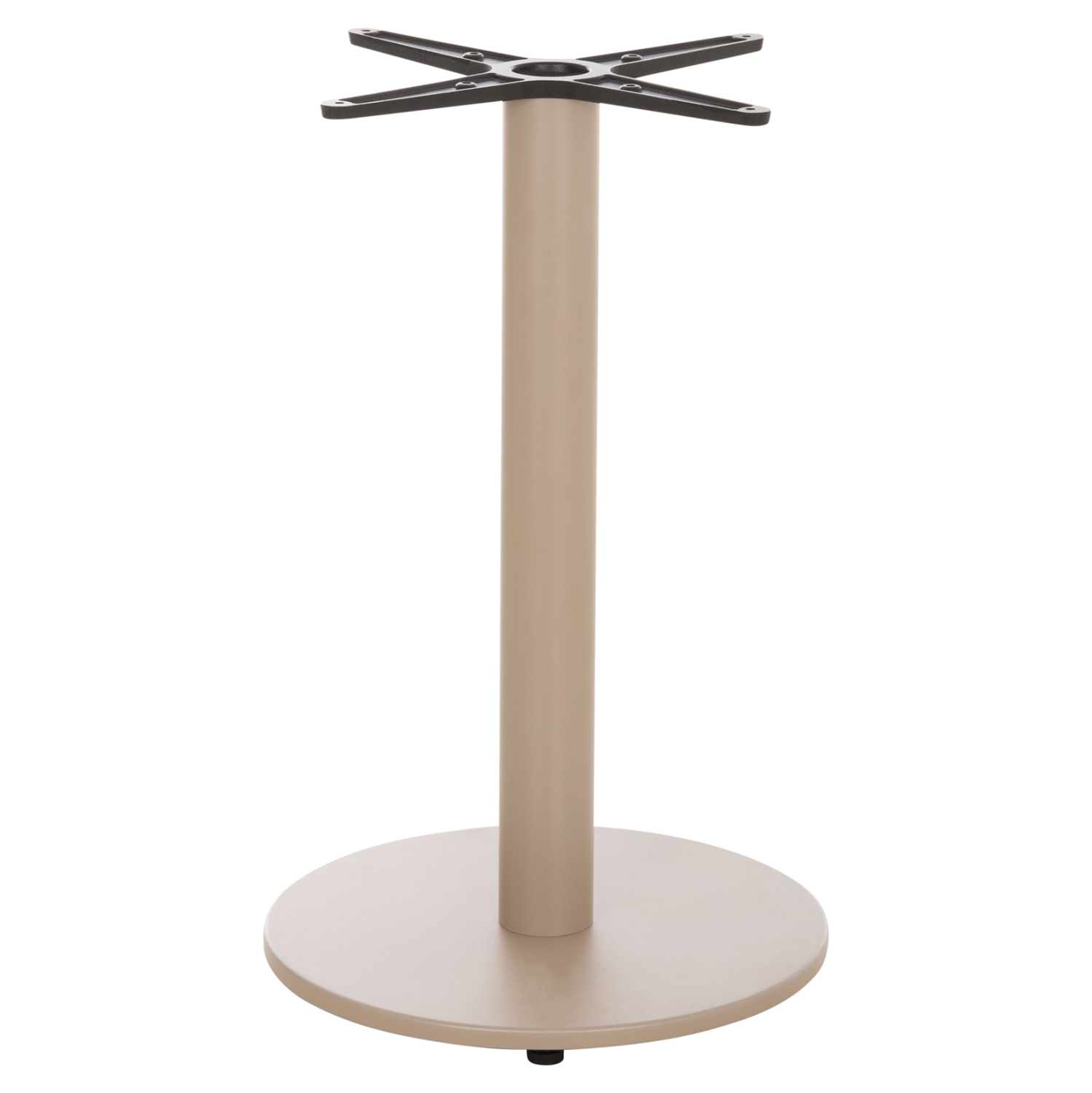 ΒΑΣΗ ΤΡΑΠΕΖΙΟΥ ΑΛΟΥΜΙΝΙΟΥ ΣΤΡΟΓΓΥΛΗ ΚΑΠΟΥΤΣΙΝΟ HM476.25 ΣΤΑΥΡΟΣ 48Χ48εκ Φ45Χ72Υεκ. 3