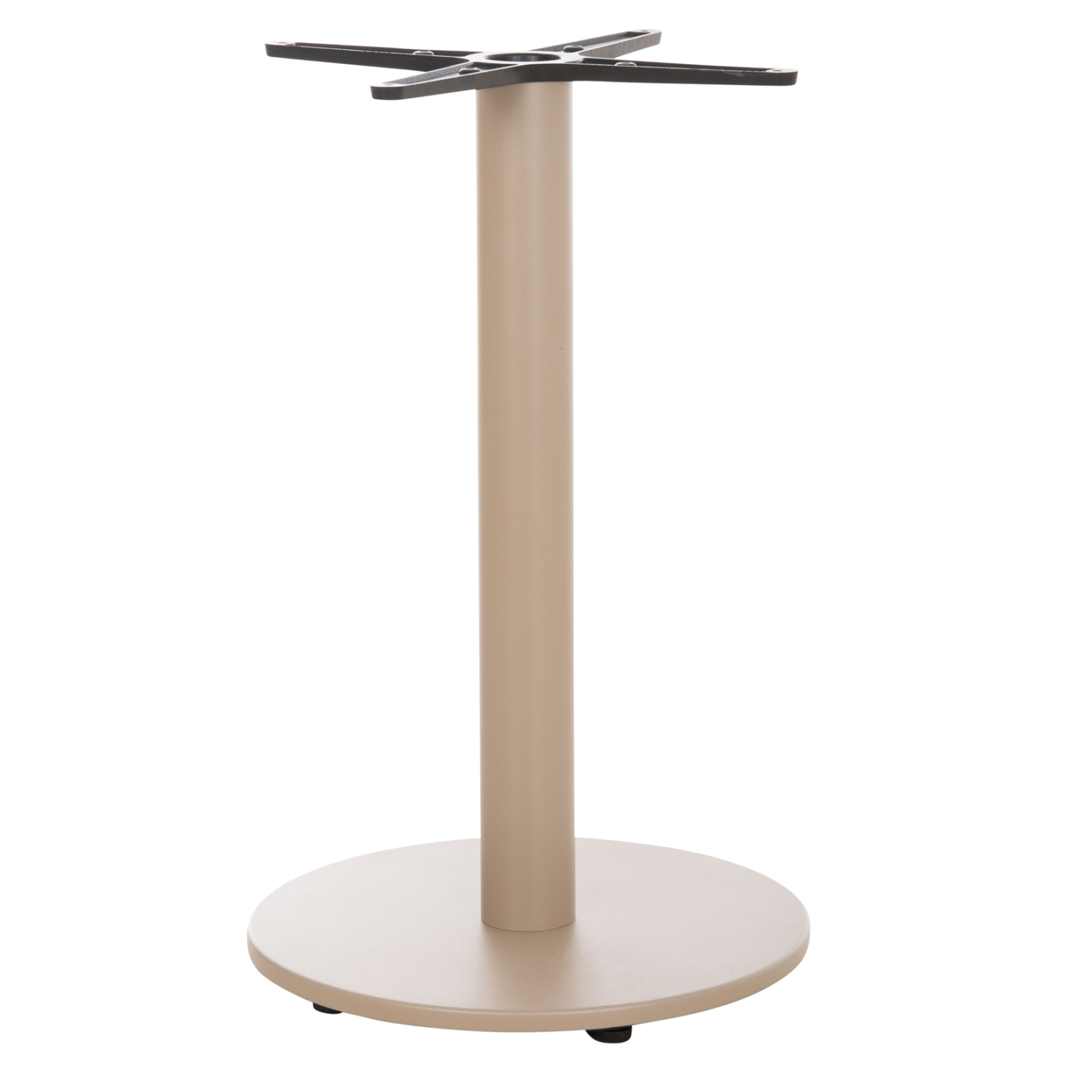 ΒΑΣΗ ΤΡΑΠΕΖΙΟΥ ΑΛΟΥΜΙΝΙΟΥ ΣΤΡΟΓΓΥΛΗ ΚΑΠΟΥΤΣΙΝΟ HM476.25 ΣΤΑΥΡΟΣ 48Χ48εκ Φ45Χ72Υεκ. 5