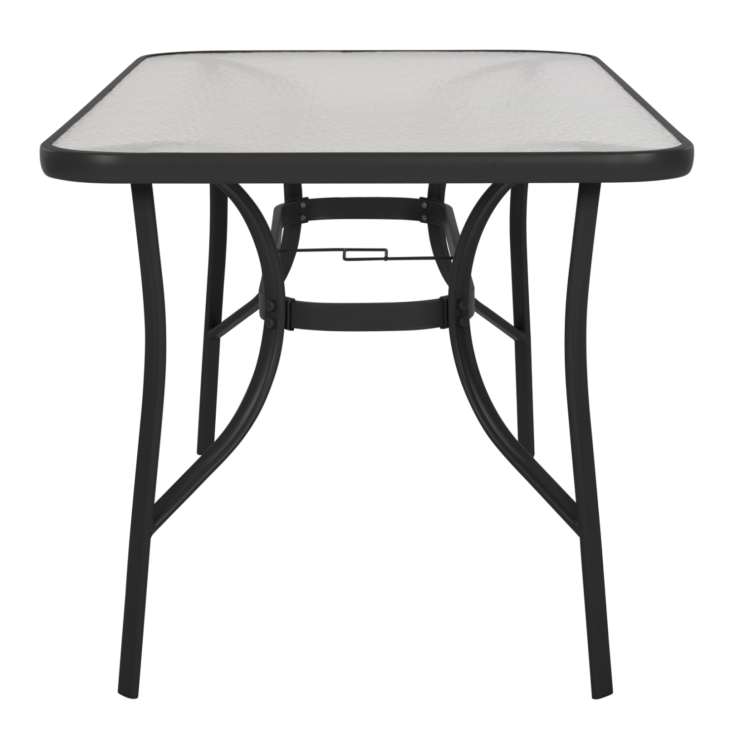 ΤΡΑΠΕΖΙ BRUNO HM5106.03 ΜΑΥΡΟ ΜΕΤΑΛΛΙΚΟ ΜΕ ΓΥΑΛΙΝΗ ΕΠΙΦΑΝΕΙΑ 140Χ80Χ72Υεκ 4