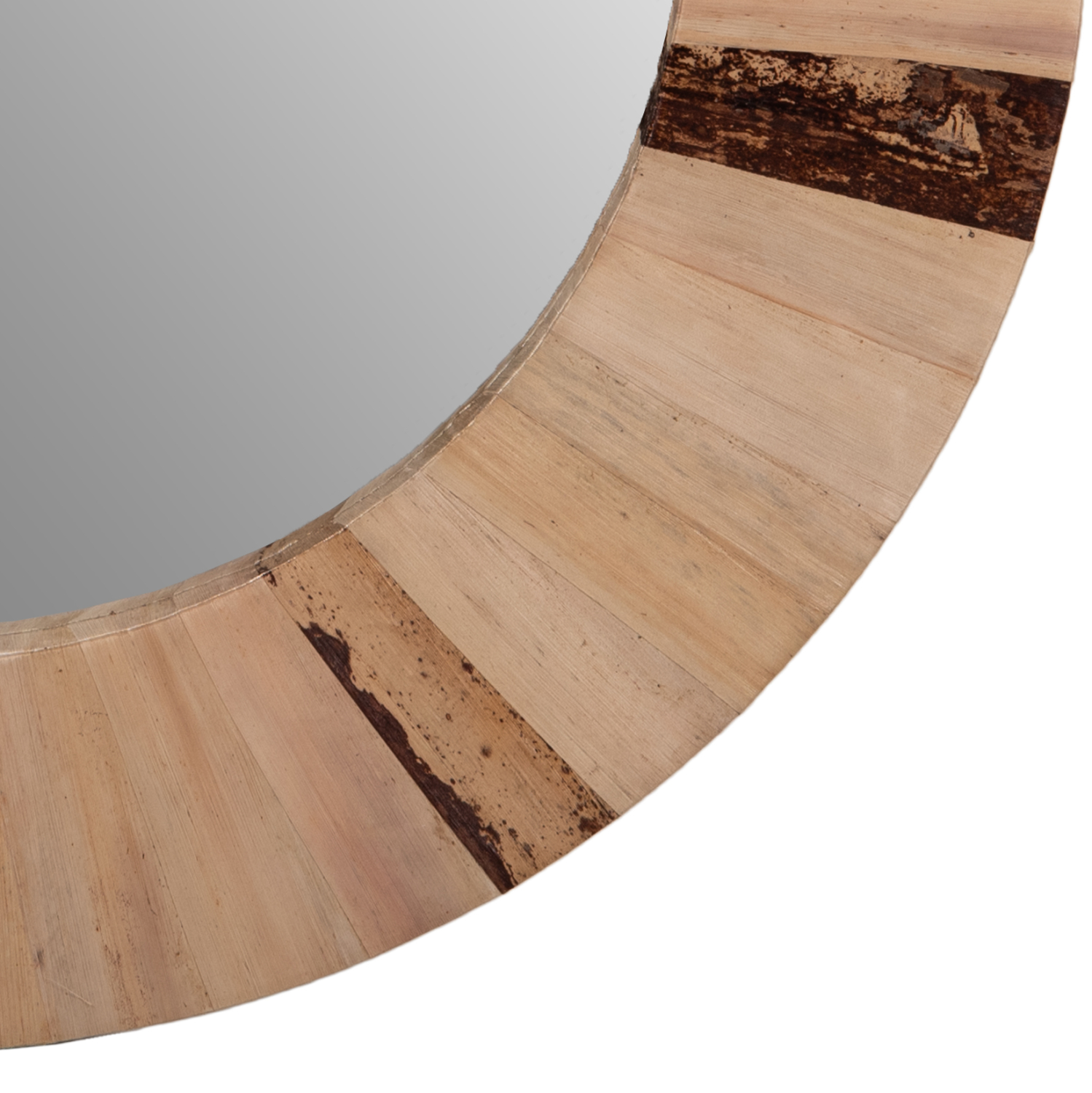 ΚΑΘΡΕΠΤΗΣ ΤΟΙΧΟΥ ΣΤΡΟΓΓΥΛΟΣ HM7837 ΠΛΑΙΣΙΟ ΙΝΕΣ ΦΟΙΝΙΚΑ ΦΥΣΙΚΟ ΧΡΩΜΑ Φ60x4εκ. 4