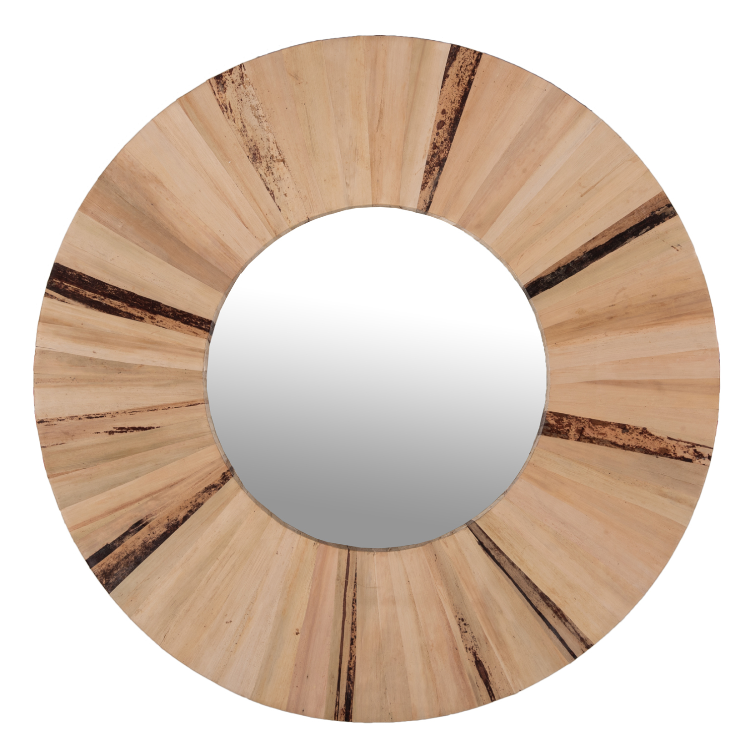 ΚΑΘΡΕΠΤΗΣ ΤΟΙΧΟΥ ΣΤΡΟΓΓΥΛΟΣ HM7838 ΠΛΑΙΣΙΟ ΙΝΕΣ ΦΟΙΝΙΚΑ ΦΥΣΙΚΟ ΧΡΩΜΑ Φ80x4εκ. 3