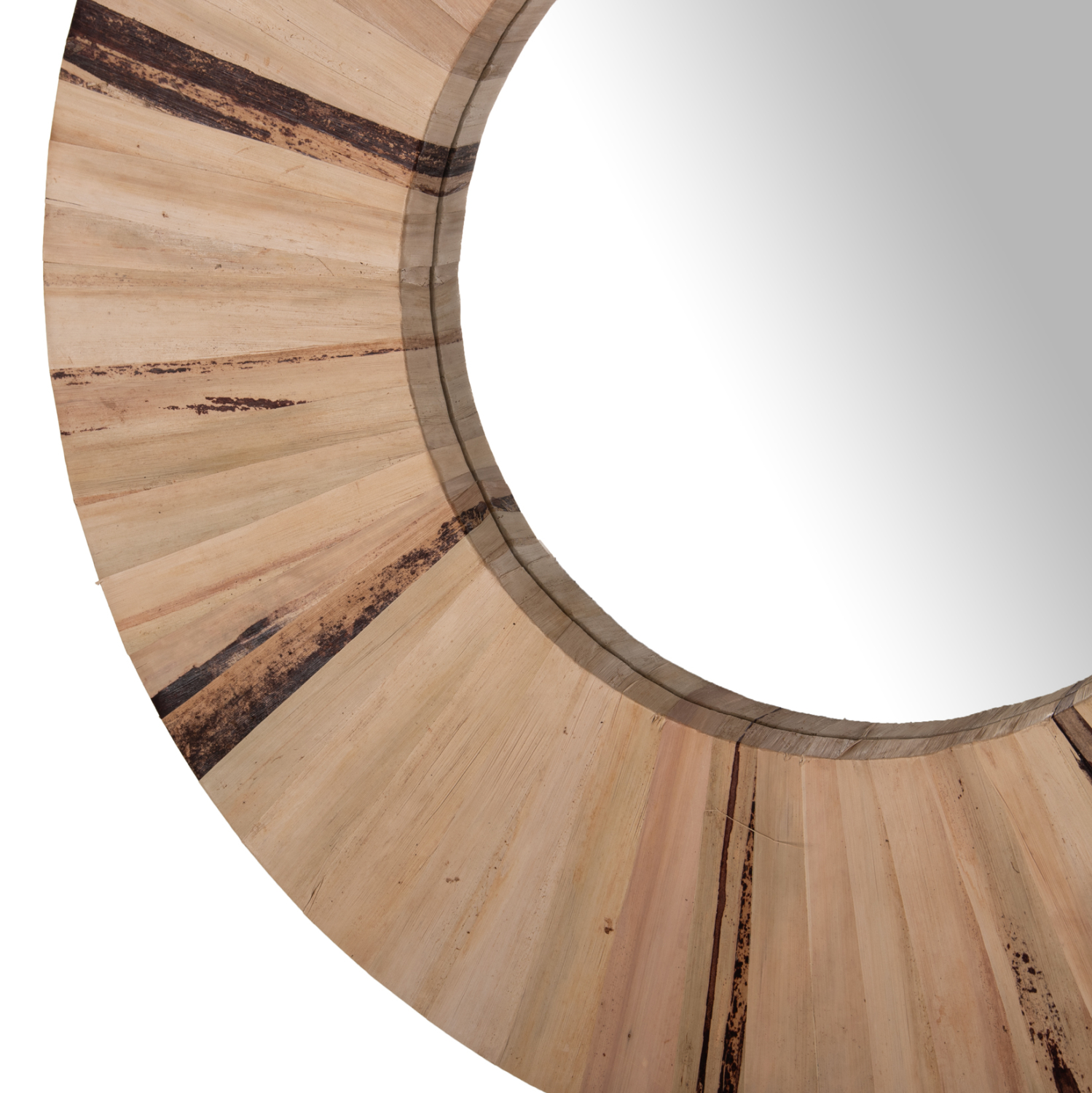 ΚΑΘΡΕΠΤΗΣ ΤΟΙΧΟΥ ΣΤΡΟΓΓΥΛΟΣ HM7838 ΠΛΑΙΣΙΟ ΙΝΕΣ ΦΟΙΝΙΚΑ ΦΥΣΙΚΟ ΧΡΩΜΑ Φ80x4εκ. 4