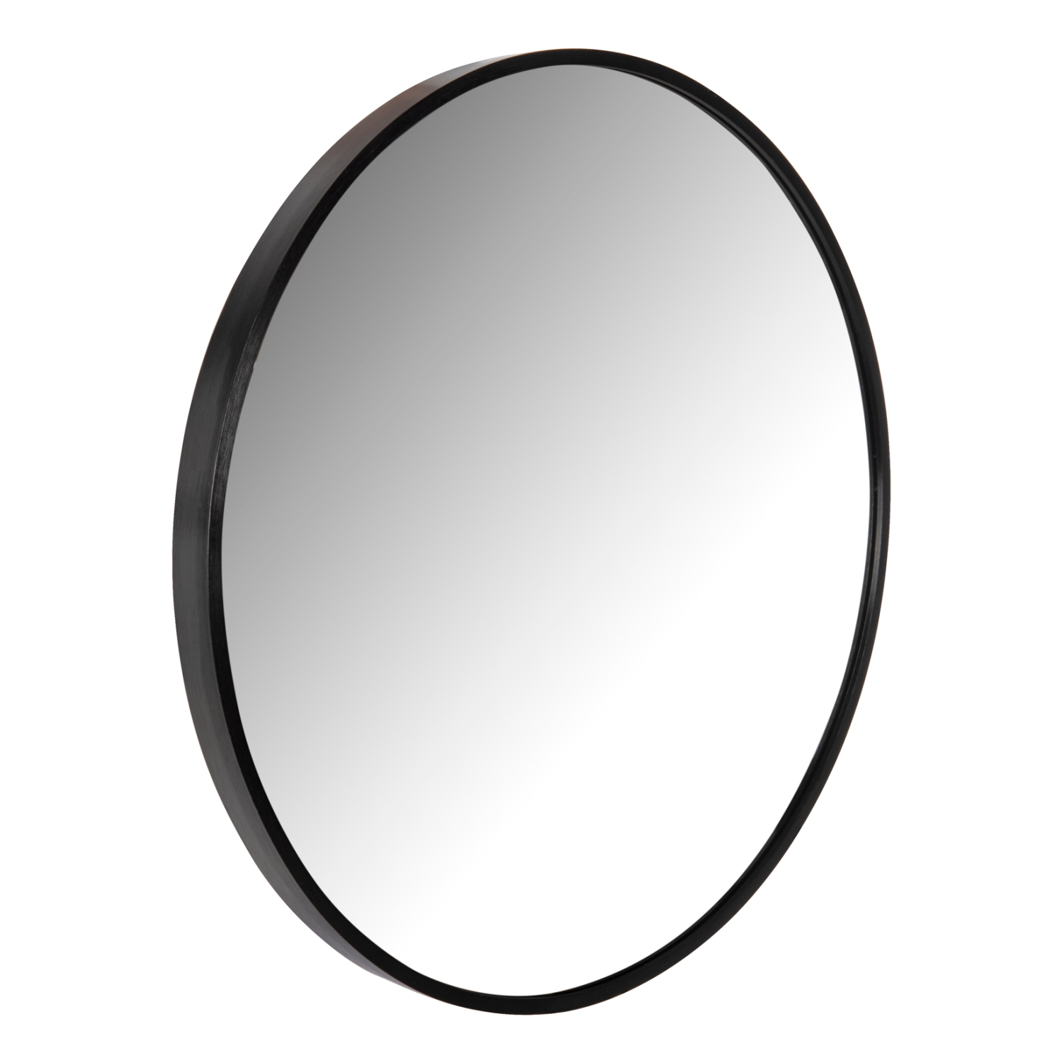 ΚΑΘΡΕΠΤΗΣ ΤΟΙΧΟΥ ΣΤΡΟΓΓΥΛΟΣ HM9582.01 ΣΚΕΛΕΤΟΣ ΑΛΟΥΜΙΝΙΟΥ ΣΕ ΜΑΥΡΟ ΧΡΩΜΑ Φ50x3 εκ. 2