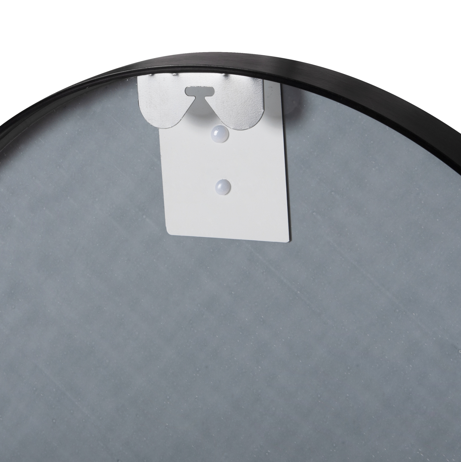 ΚΑΘΡΕΠΤΗΣ ΤΟΙΧΟΥ ΣΤΡΟΓΓΥΛΟΣ HM9582.01 ΣΚΕΛΕΤΟΣ ΑΛΟΥΜΙΝΙΟΥ ΣΕ ΜΑΥΡΟ ΧΡΩΜΑ Φ50x3 εκ. 4