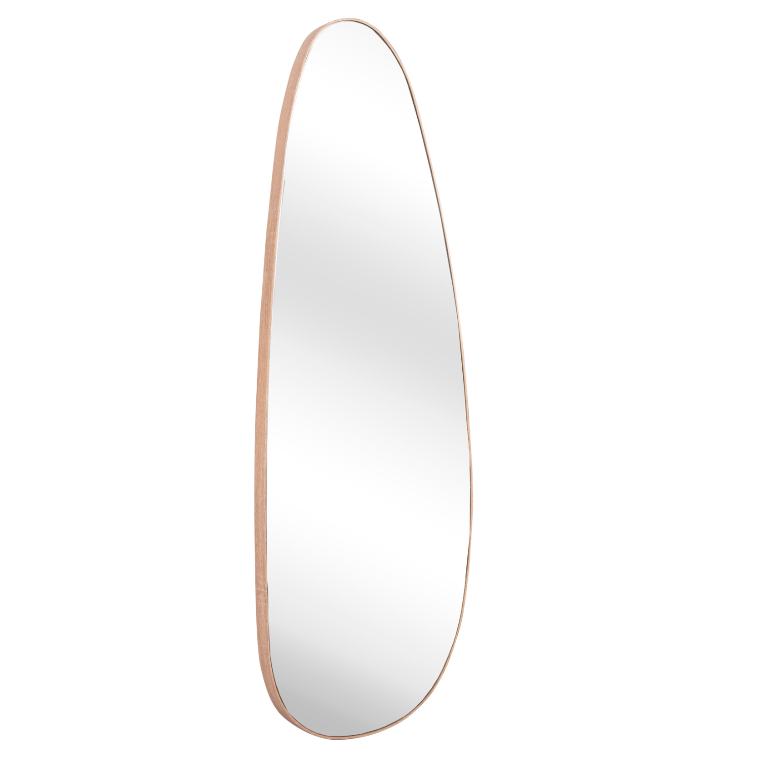 ΚΑΘΡΕΠΤΗΣ ΤΟΙΧΟΥ CRITHER HM4486.03 ΜΕ ΠΛΑΙΣΙΟ MDF ΦΥΣΙΚΟ ΧΡΩΜΑ ΞΥΛΟΥ 49x140Υεκ. 1