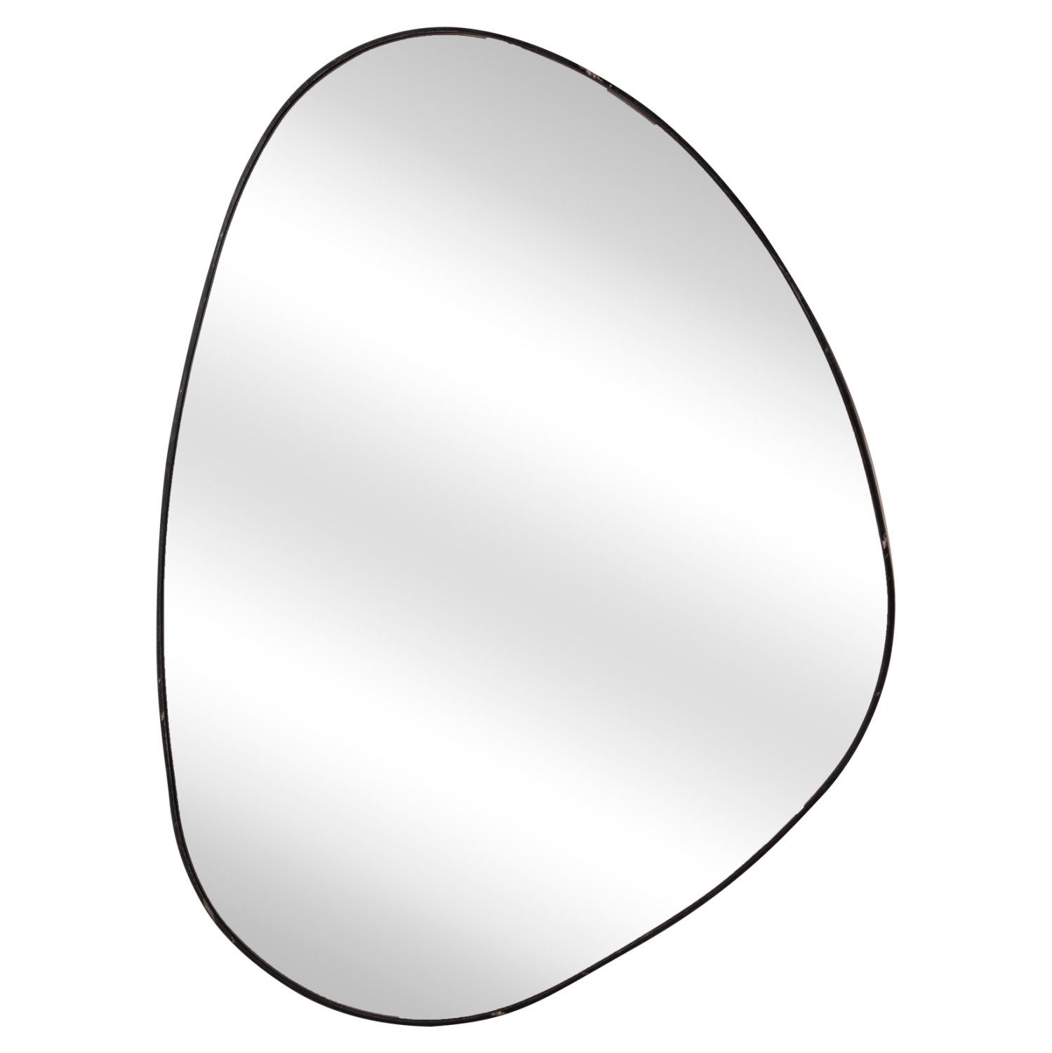 ΚΑΘΡΕΠΤΗΣ ΤΟΙΧΟΥ IRREGU HM4487.01 ΜΕ ΠΛΑΙΣΙΟ MDF ΣΕ BLACK MARBLE ΧΡΩΜΑ 60x80Υεκ. 3