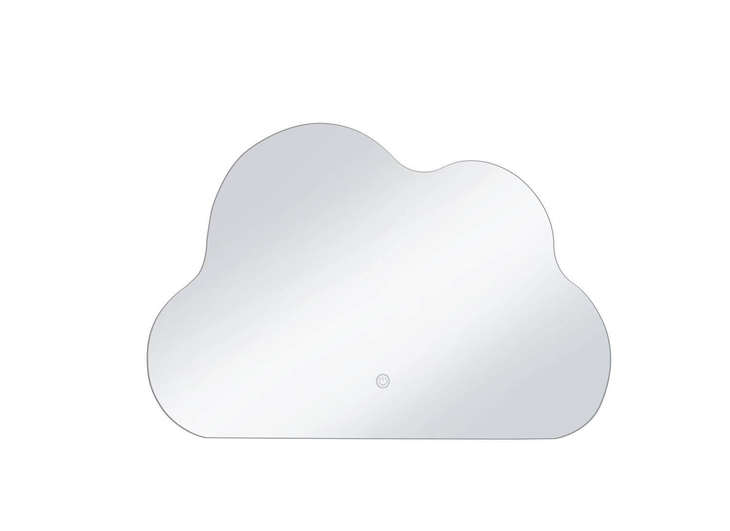 ΚΑΘΡΕΠΤΗΣ TOIXOY ΣΕΙΡΑ TORCH HM4490 ΧΩΡΙΣ ΠΛΑΙΣΙΟ-LED ΟΠΙΣΘΙΟΣ ΦΩΤΙΣΜΟΣ 88x68Υεκ. 2