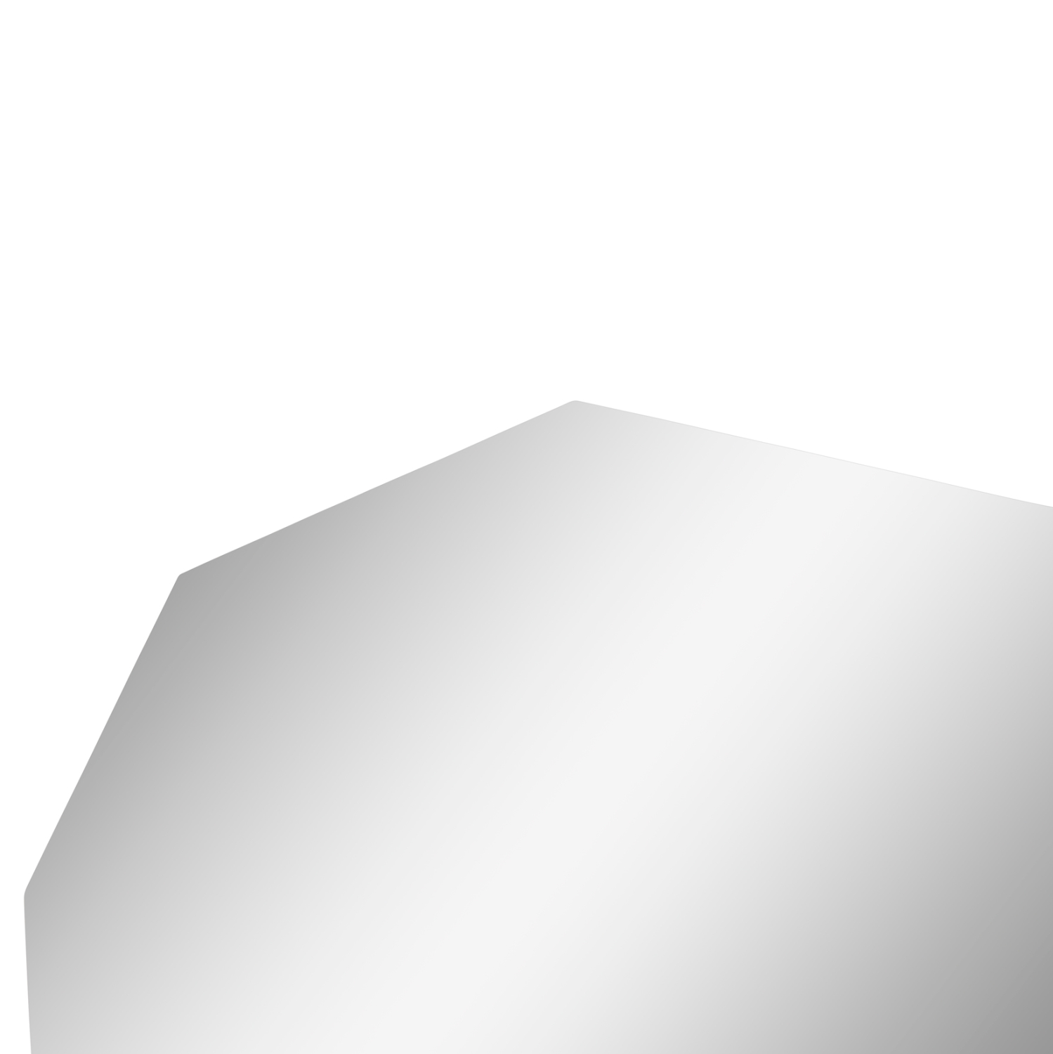 ΚΑΘΡΕΠΤΗΣ ΤΟΙΧΟΥ ΠΟΛΥΓΩΝΙΚΟΣ CANE HM4494 ΧΩΡΙΣ ΠΛΑΙΣΙΟ Φ79,5εκ. 4