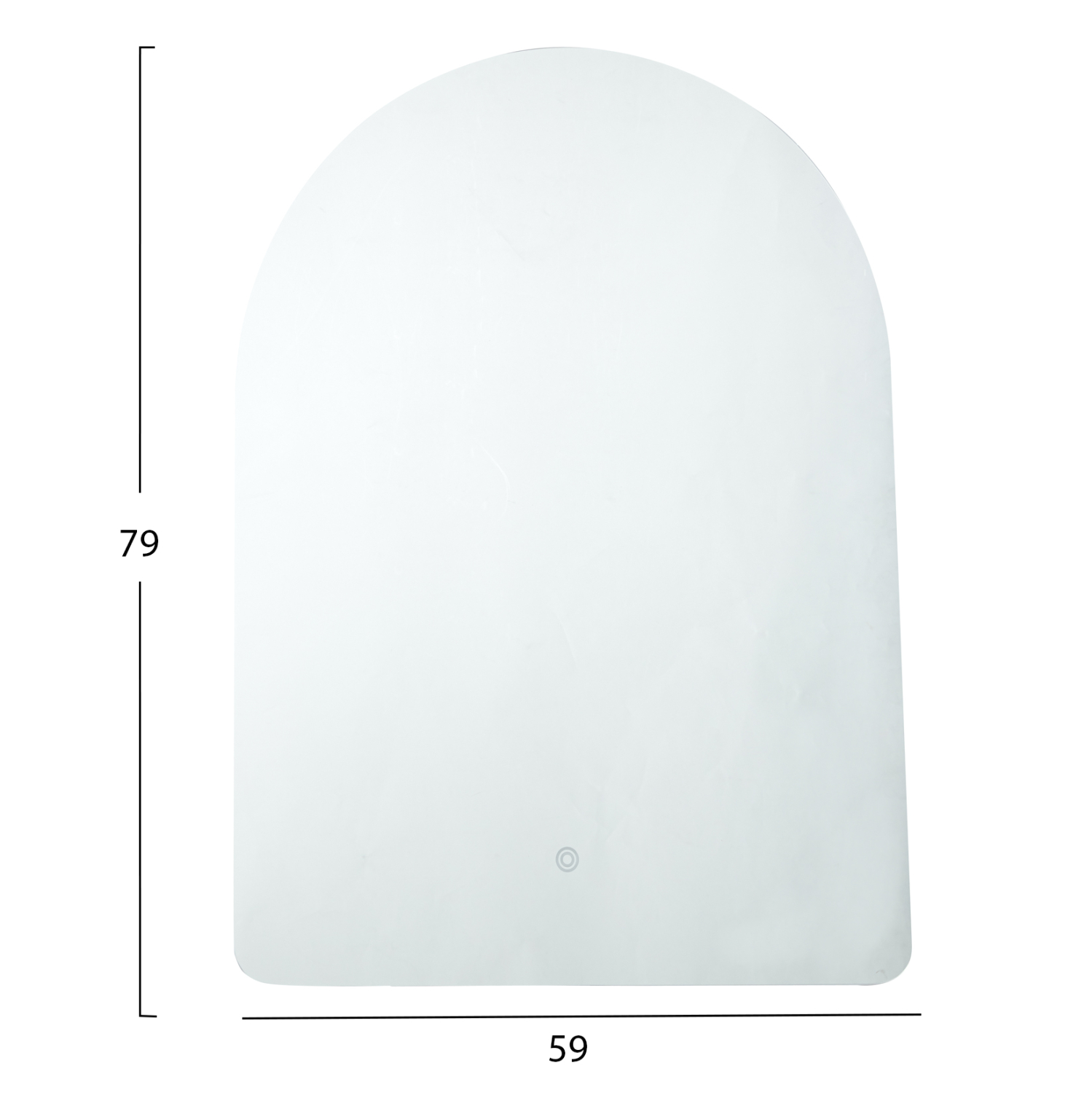 ΚΑΘΡΕΠΤΗΣ TOIXOY ΣΕΙΡΑ TORCH HM4497 ΧΩΡΙΣ ΠΛΑΙΣΙΟ-LED ΟΠΙΣΘΙΟΣ ΦΩΤΙΣΜΟΣ 59x79Υεκ. 2