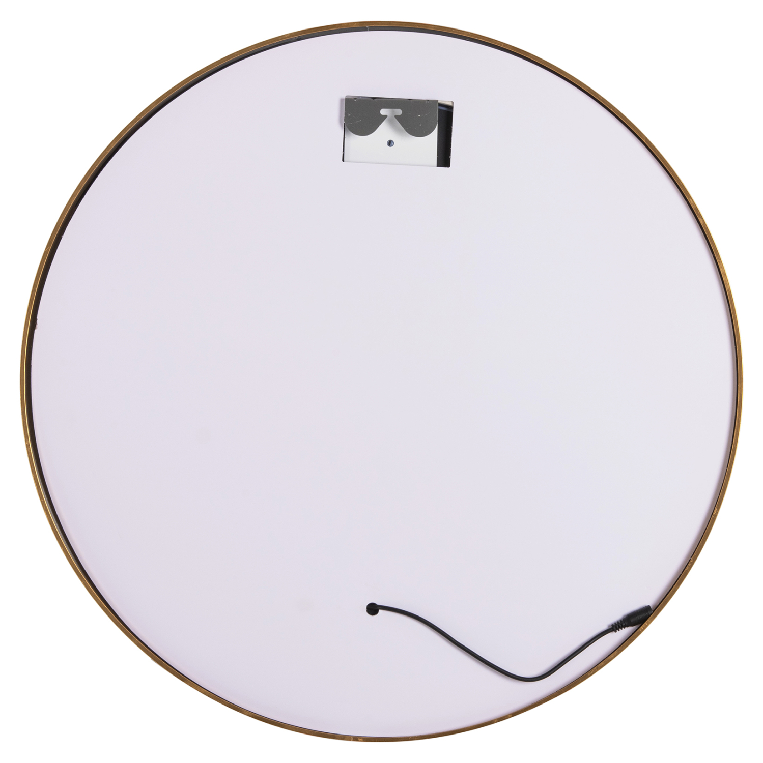 ΚΑΘΡΕΠΤΗΣ ΤΟΙΧΟΥ ΣΤΡΟΓΓΥΛΟΣ ROUNDER HM4503.30 ΑΛΟΥΜΙΝΙΟ ΣΕ ΧΡΥΣΟ-ΦΩΤΙΣΜΟΣ LED Φ80εκ. 4