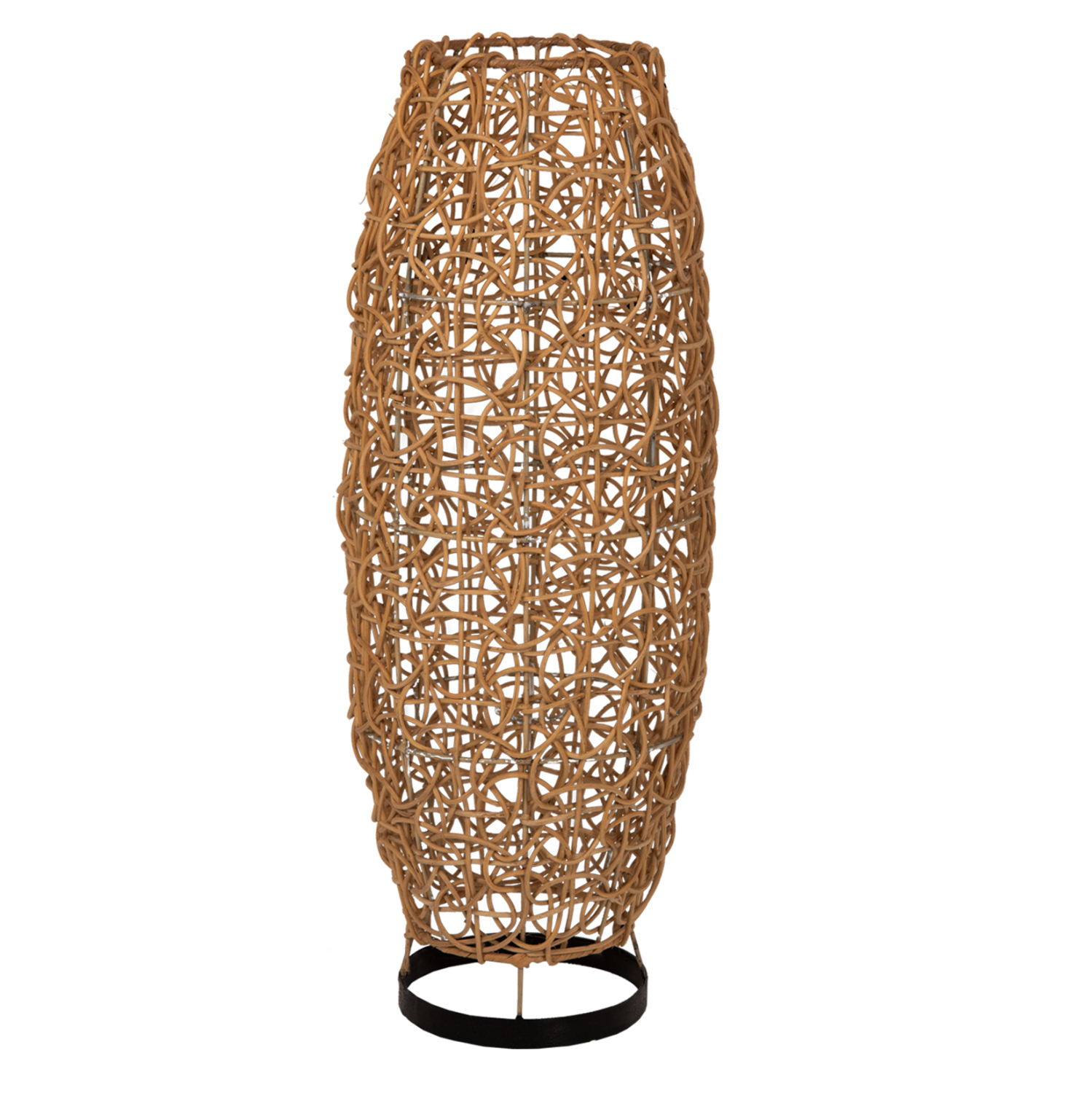 ΦΩΤΙΣΤΙΚΟ ΔΑΠΕΔΟΥ HM7877 RATTAN ΣΕ ΦΥΣΙΚΟ ΧΡΩΜΑ Φ24x62Yεκ. 1