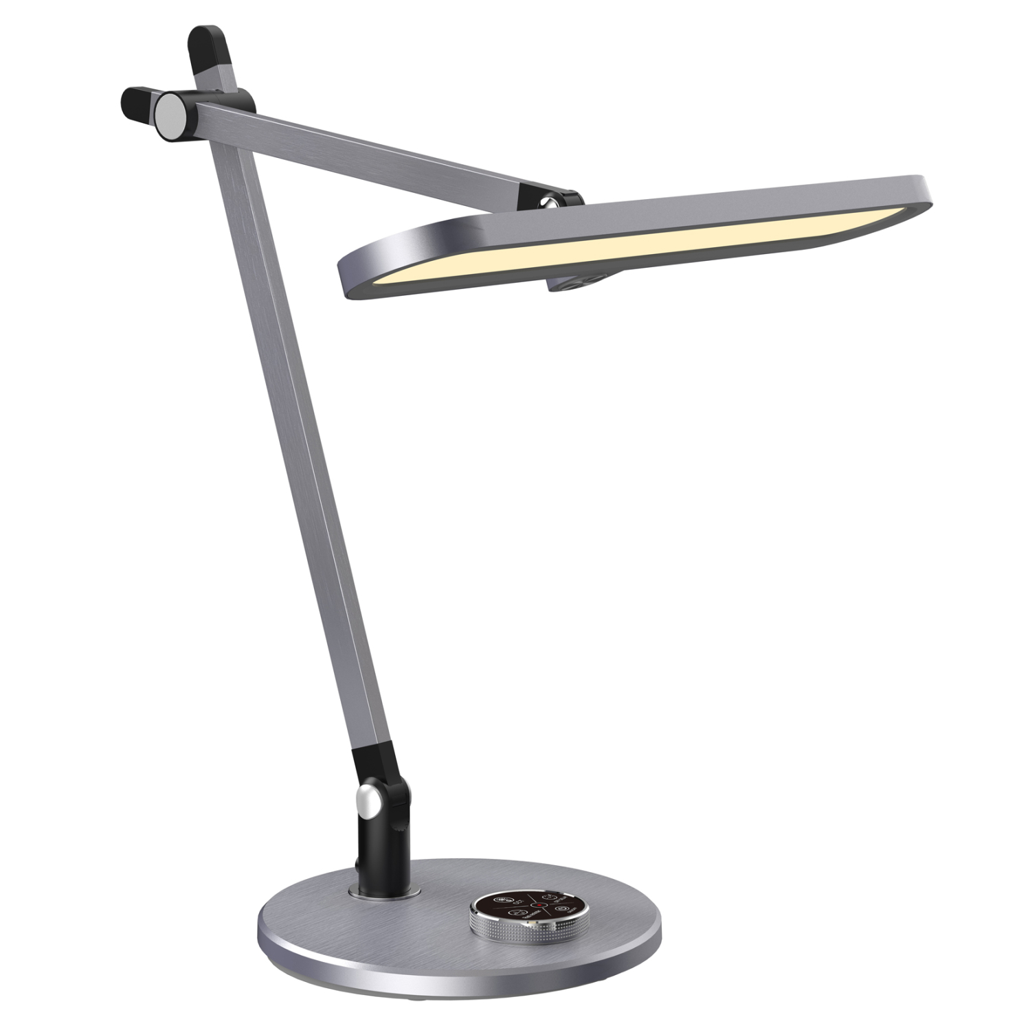 ΦΩΤΙΣΤΙΚΟ ΓΡΑΦΕΙΟΥ LED BLAIN PRO HM4446.07 ΓΚΡΙ ΒΑΣΗ ABS-ΓΚΡΙ ΑΛΟΥΜΙΝΙΟ 57,5x53Υεκ. 1