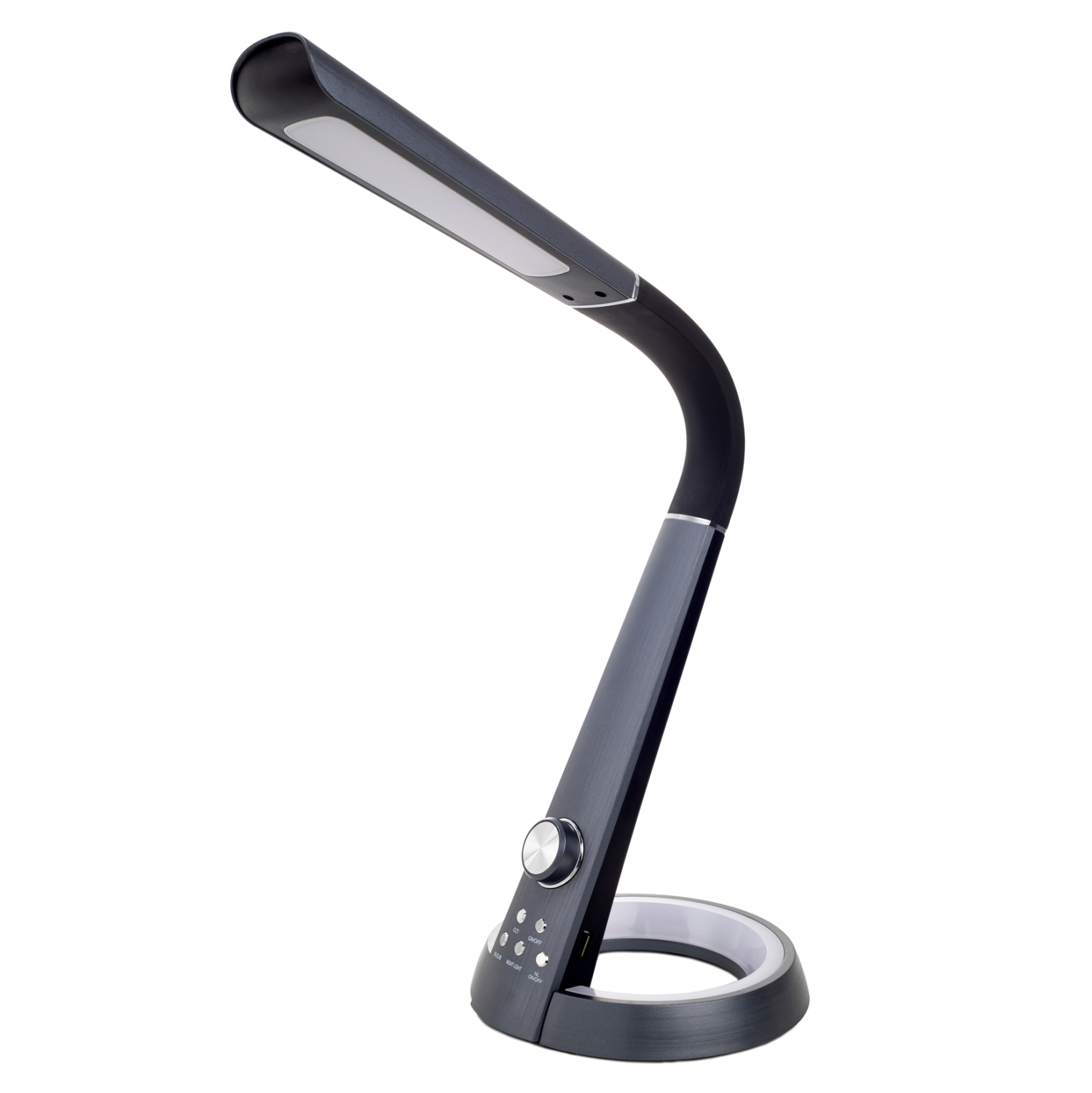 ΦΩΤΙΣΤΙΚΟ ΓΡΑΦΕΙΟΥ LED BLAIN PRO HM4451.02 ΜΑΥΡΟ ΧΡΩΜΑ 34,3x18,3x42,5Υεκ. 1