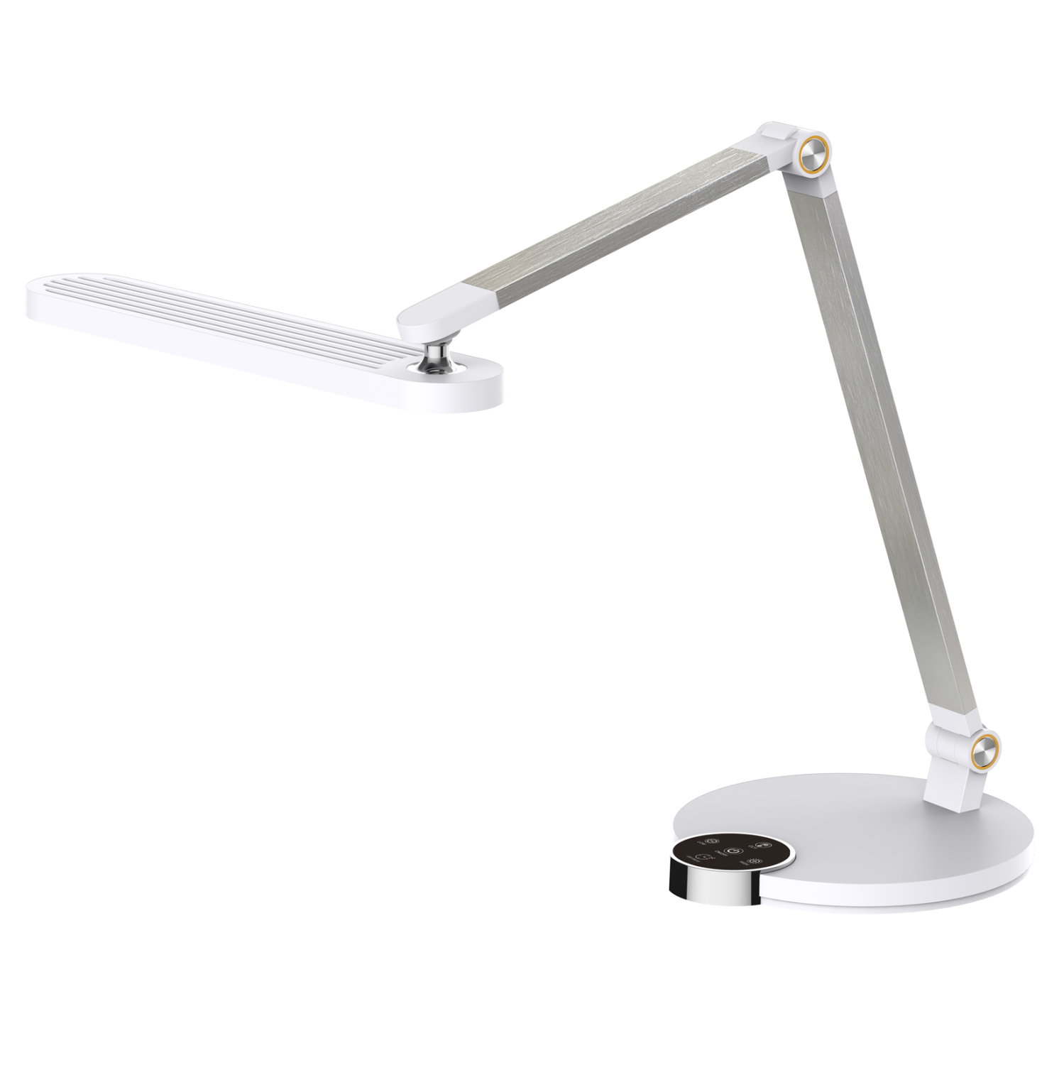 ΦΩΤΙΣΤΙΚΟ ΓΡΑΦΕΙΟΥ LED BLAIN PRO HM4454.01 ΛΕΥΚΗ ΒΑΣΗ ABS-ΓΚΡΙ ΑΛΟΥΜΙΝΙΟ 51,8x40Υεκ. 1