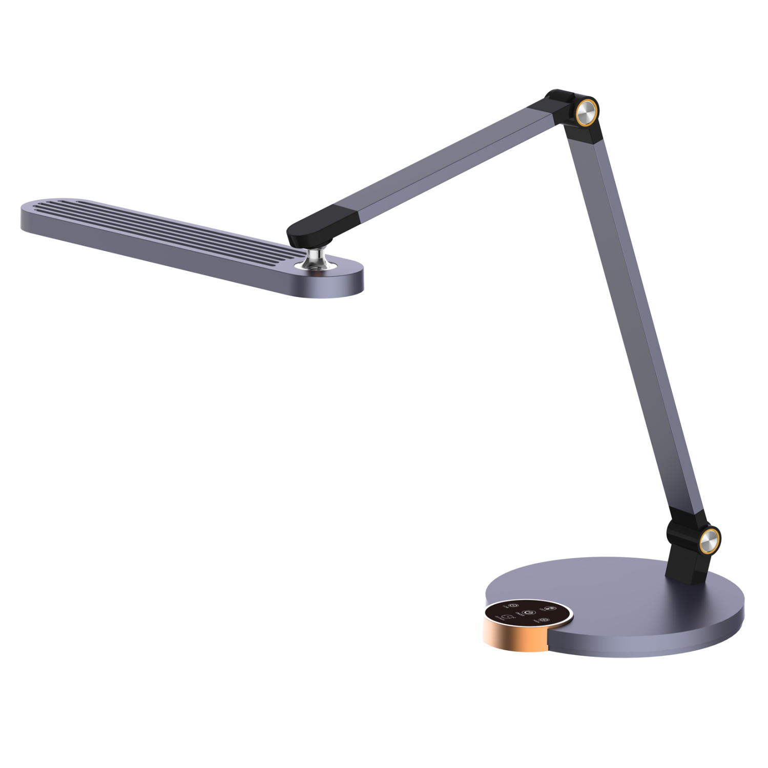 ΦΩΤΙΣΤΙΚΟ ΓΡΑΦΕΙΟΥ LED BLAIN PRO HM4454.07 ΓΚΡΙ ΒΑΣΗ ABS &amp; ΑΛΟΥΜΙΝΙΟ 51,8x40Υεκ. 1