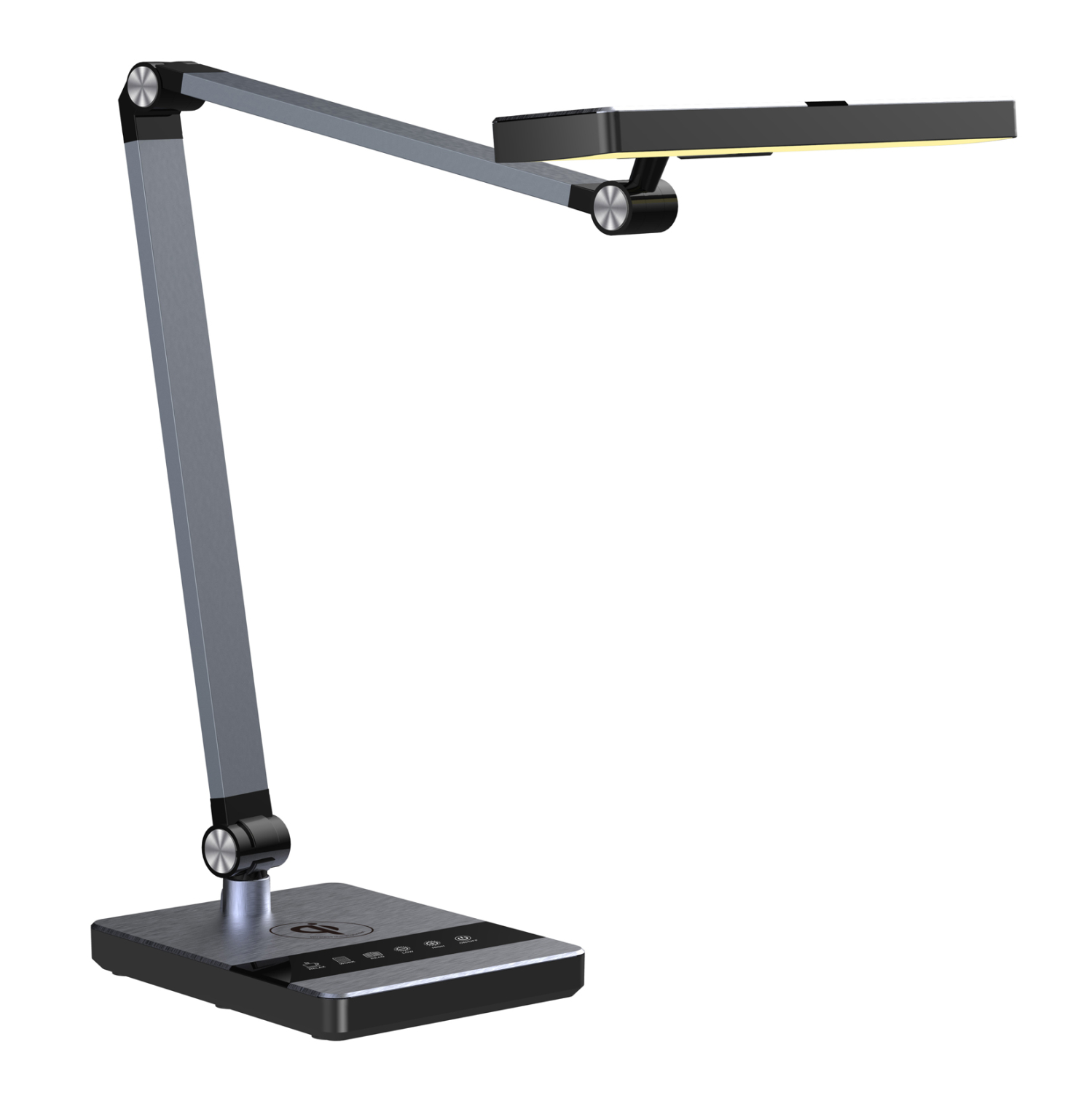 ΦΩΤΙΣΤΙΚΟ ΓΡΑΦΕΙΟΥ LED BLAIN PRO HM4461.02 ΜΑΥΡΟ ΜΑΤ ABS 35x43,9Υεκ. 1