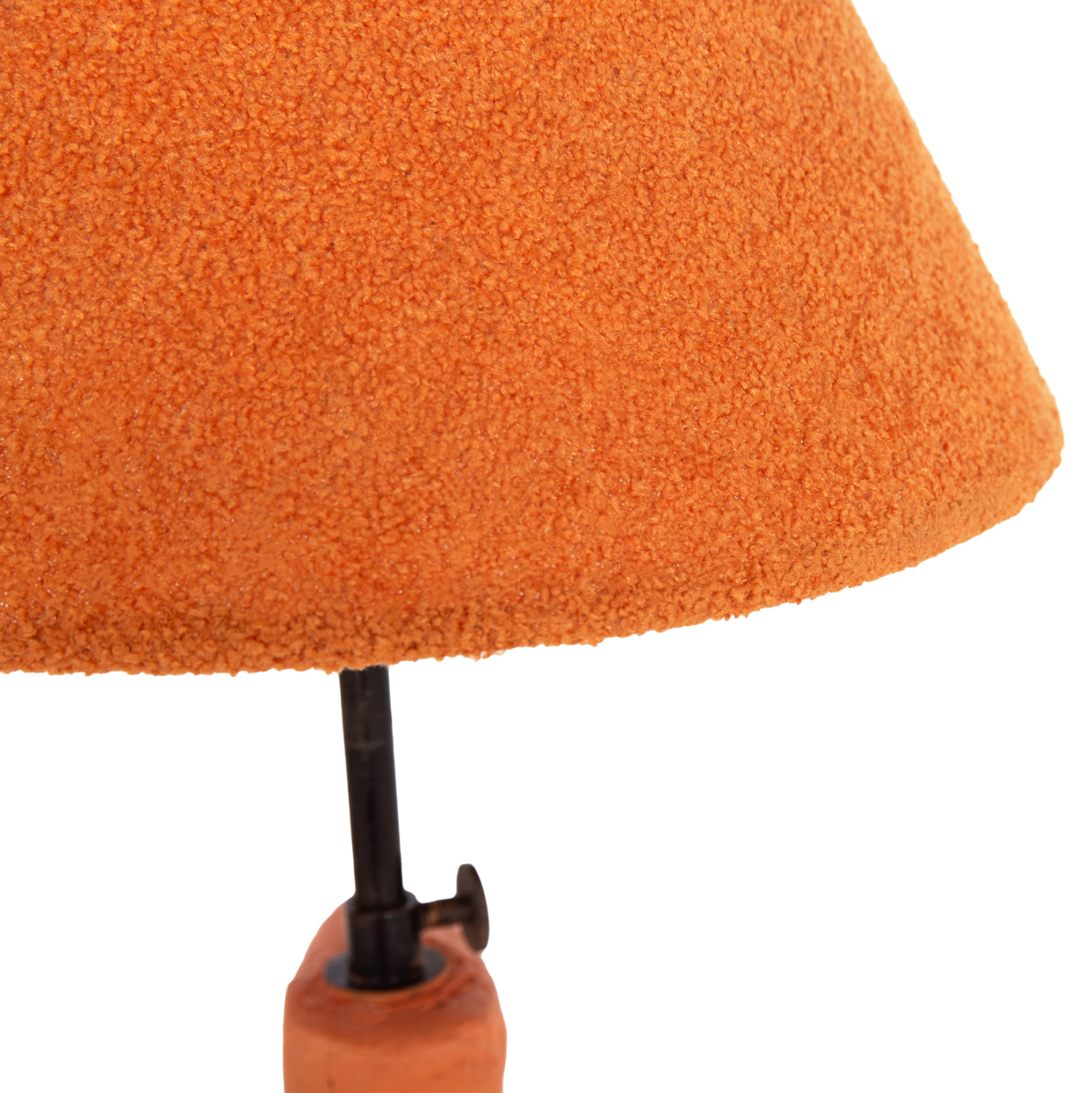 ΕΠΙΤΡΑΠΕΖΙΟ ΦΩΤΙΣΤΙΚΟ BOFEL HM4697 ΤΕΡΑΚΟΤΑ ΠΟΡΤΟΚΑΛΙ-ΚΑΠΕΛΟ TEDDY ΥΦΑΣΜΑ 30x8x52Υεκ 7