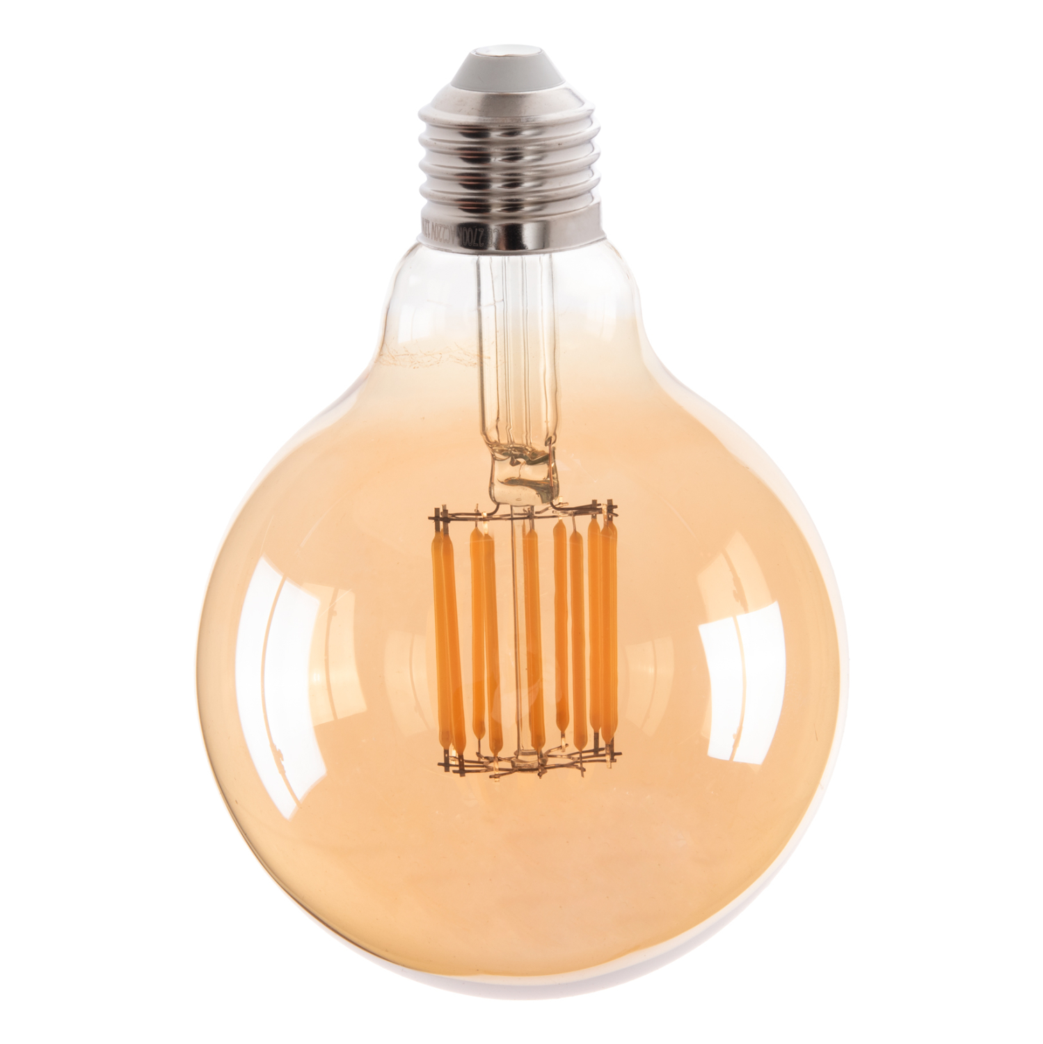 ΛΑΜΠΤΗΡΑΣ GLOBO LED FILAMENT 12W E27 3000K ΧΡΥΣΟ HM4049.02 1