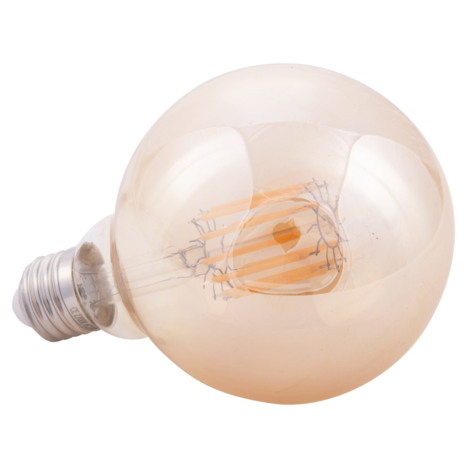 ΛΑΜΠΤΗΡΑΣ GLOBO LED FILAMENT 12W E27 3000K ΧΡΥΣΟ HM4049.02 3