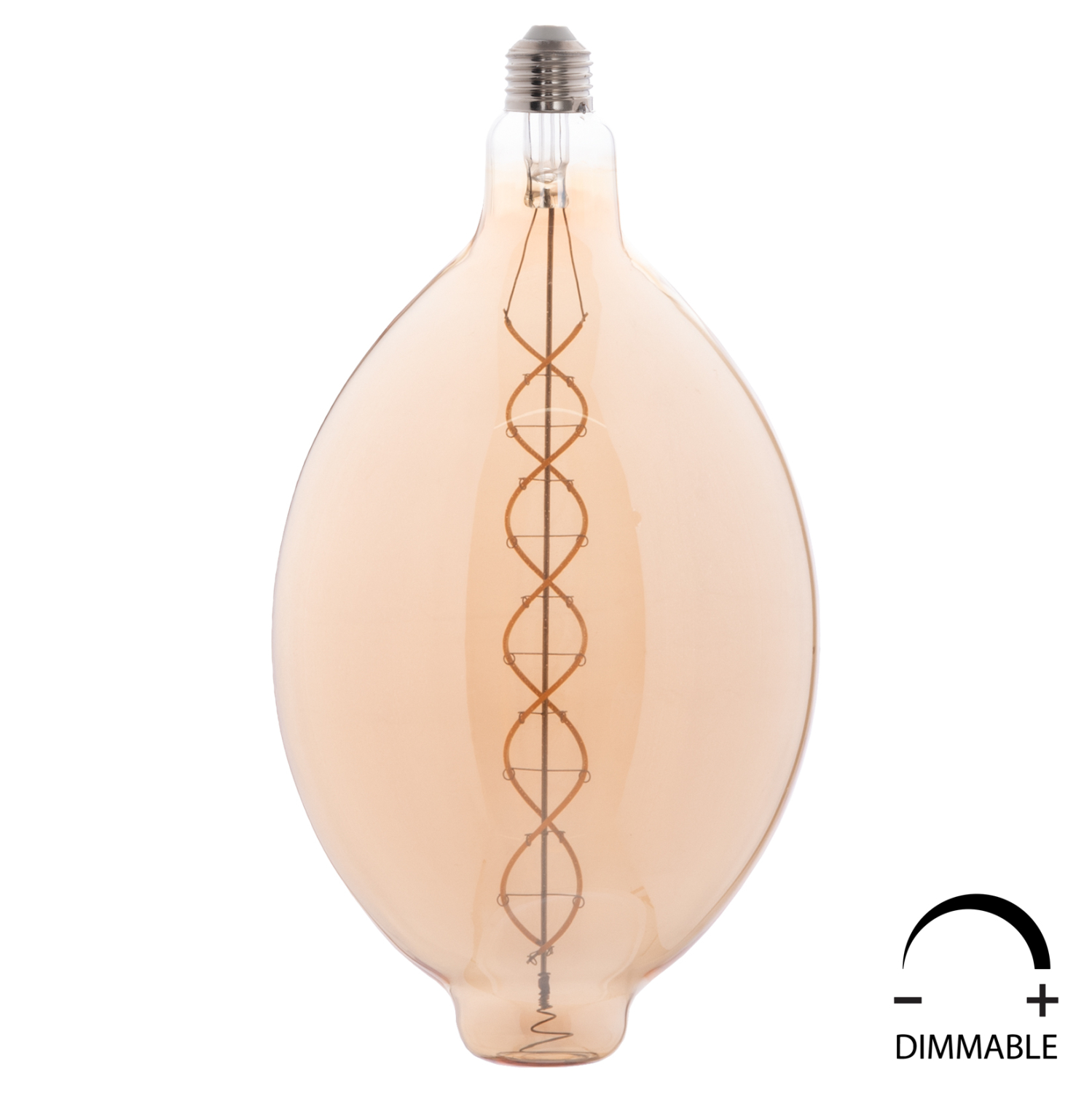 ΛΑΜΠΤΗΡΑΣ LED FILAMENT 8W E27 3000K TEA COLOR DIMMABLE HM4051.02 1