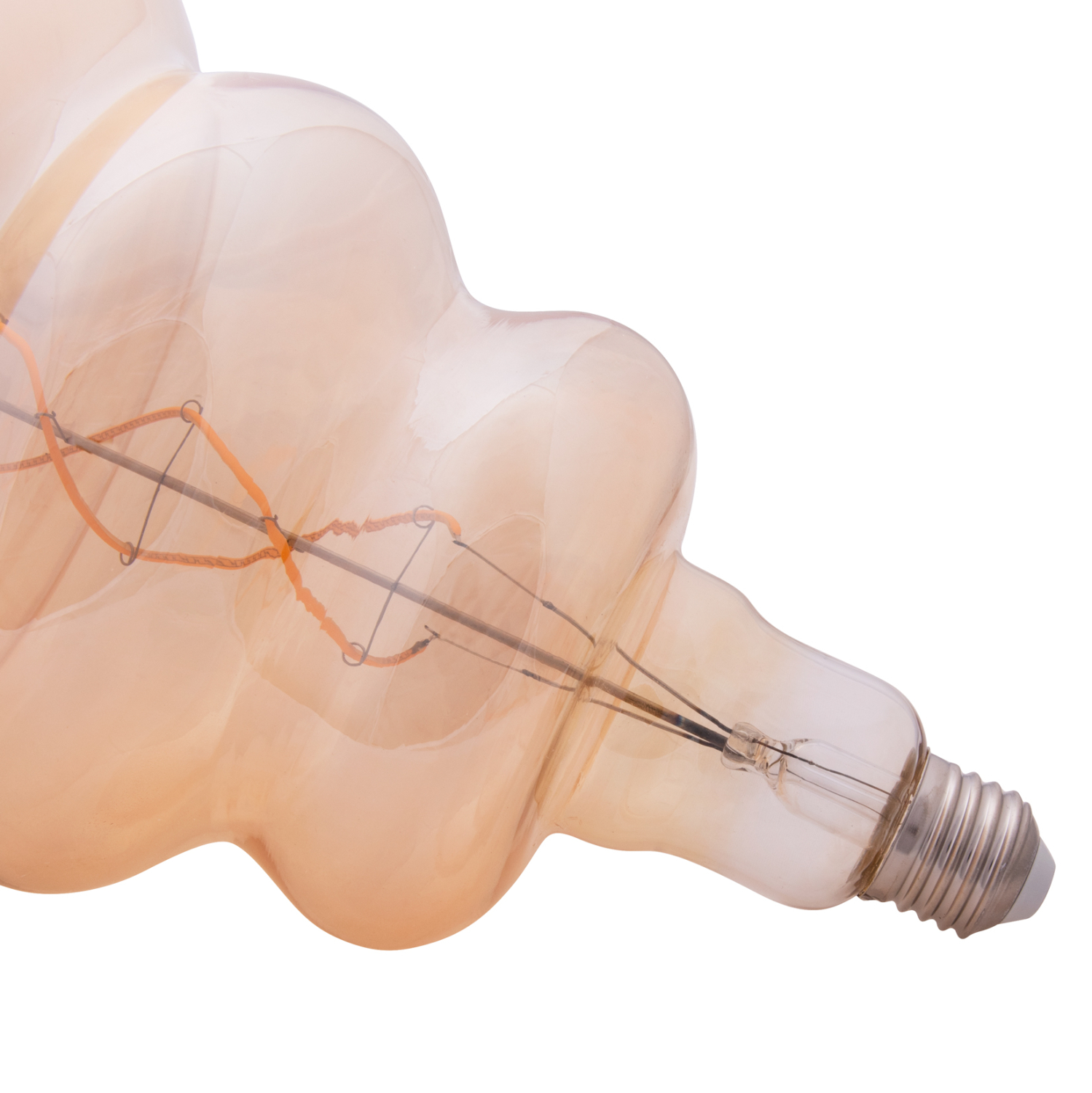 ΛΑΜΠΤΗΡΑΣ LED FILAMENT 8W E27 3000K GOLD COLOR DIMMABLE  HM4056.02 3