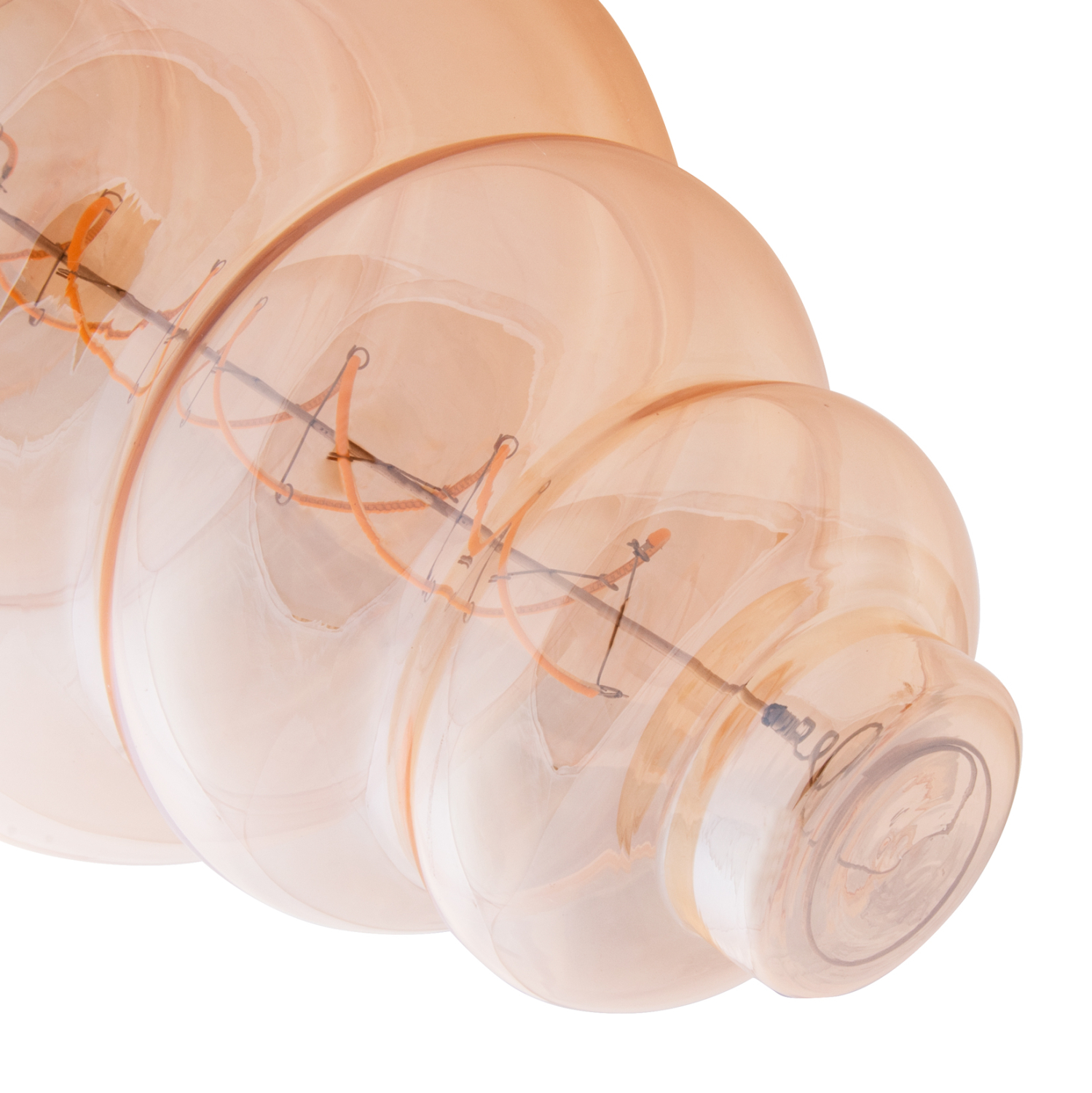 ΛΑΜΠΤΗΡΑΣ LED FILAMENT 8W E27 3000K GOLD COLOR DIMMABLE  HM4056.02 4