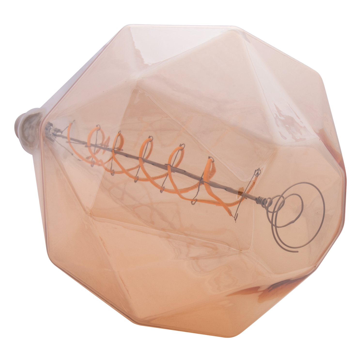 ΛΑΜΠΤΗΡΑΣ LED FILAMENT 8W E27 3000K GOLD COLOR DIMMABLE HM4057 4