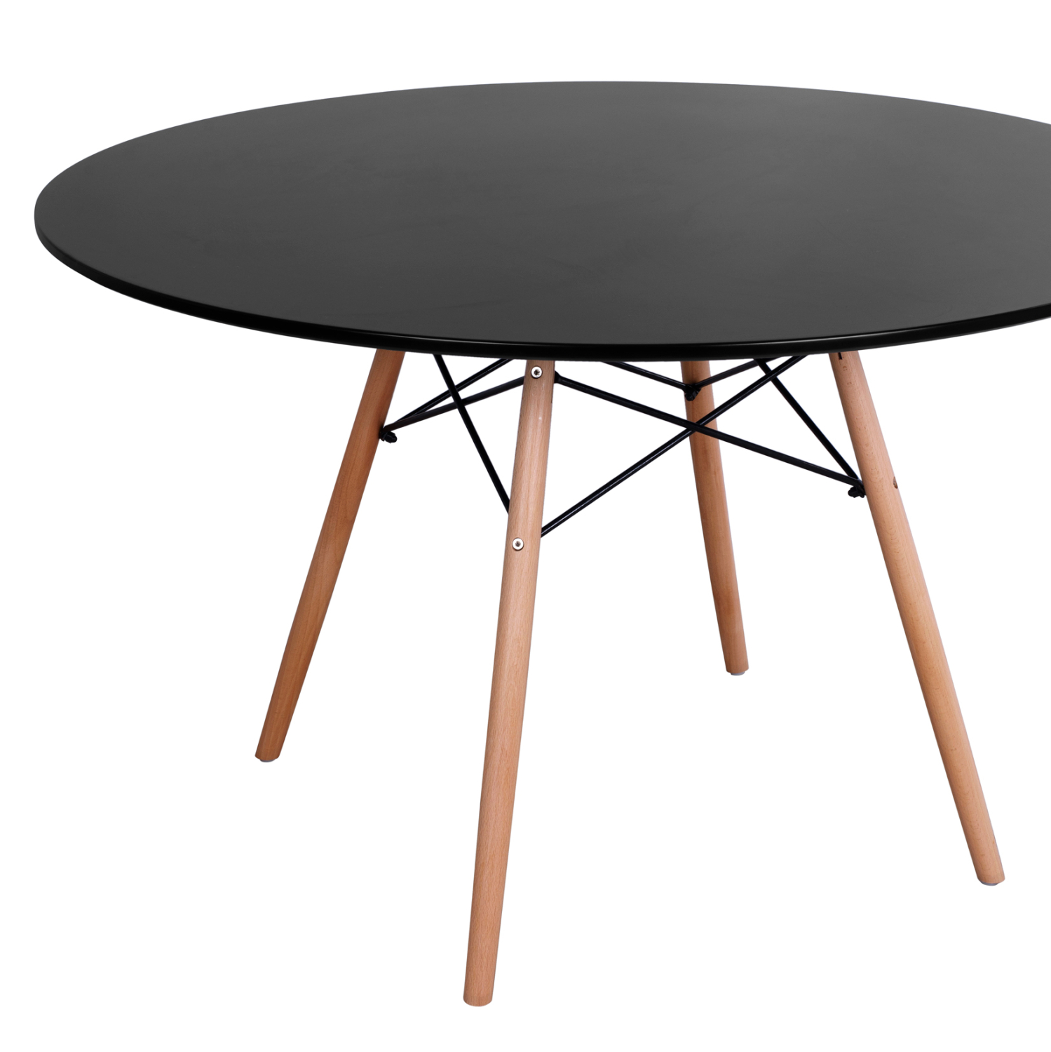 ΣΕΤ ΤΡΑΠΕΖΑΡΙΑΣ 5ΤΜΧ MAGGIE HM21187 MDF TOP &amp; ΠΟΛΥΠΡΟΠΥΛΕΝΙΟ ΣΕ ΜΑΥΡΟ ΧΡΩΜΑ 7
