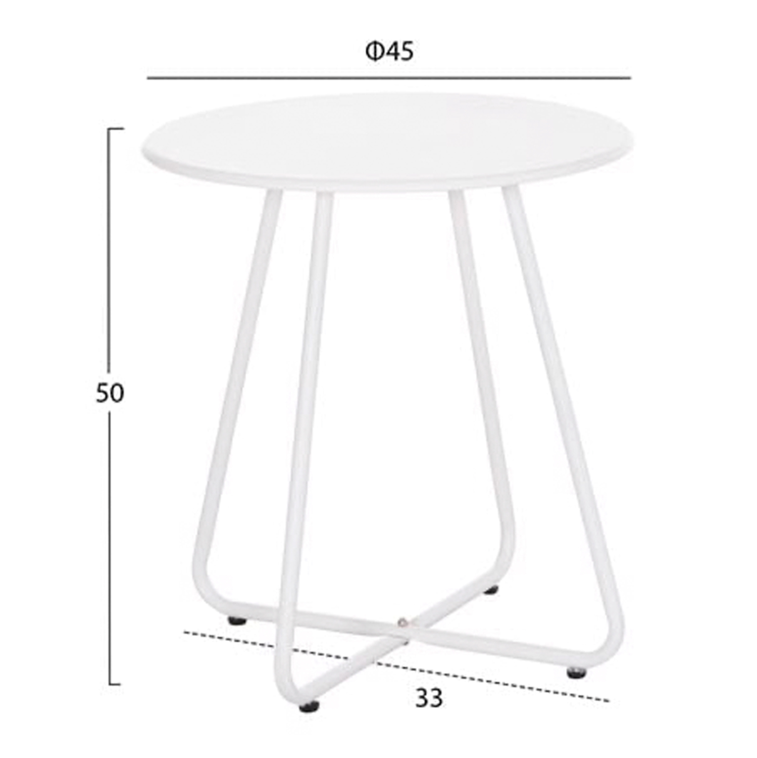 ΣΕΤ LOUNGE 3TMX ΕΞ.ΧΩΡΟΥ PONY HM21193.02 ΜΕΤΑΛΛΟ ΚΑΙ ΣΥΝΘ.RATTAN ΣΕ ΛΕΥΚΟ-ΜΑΥΡΟ 2