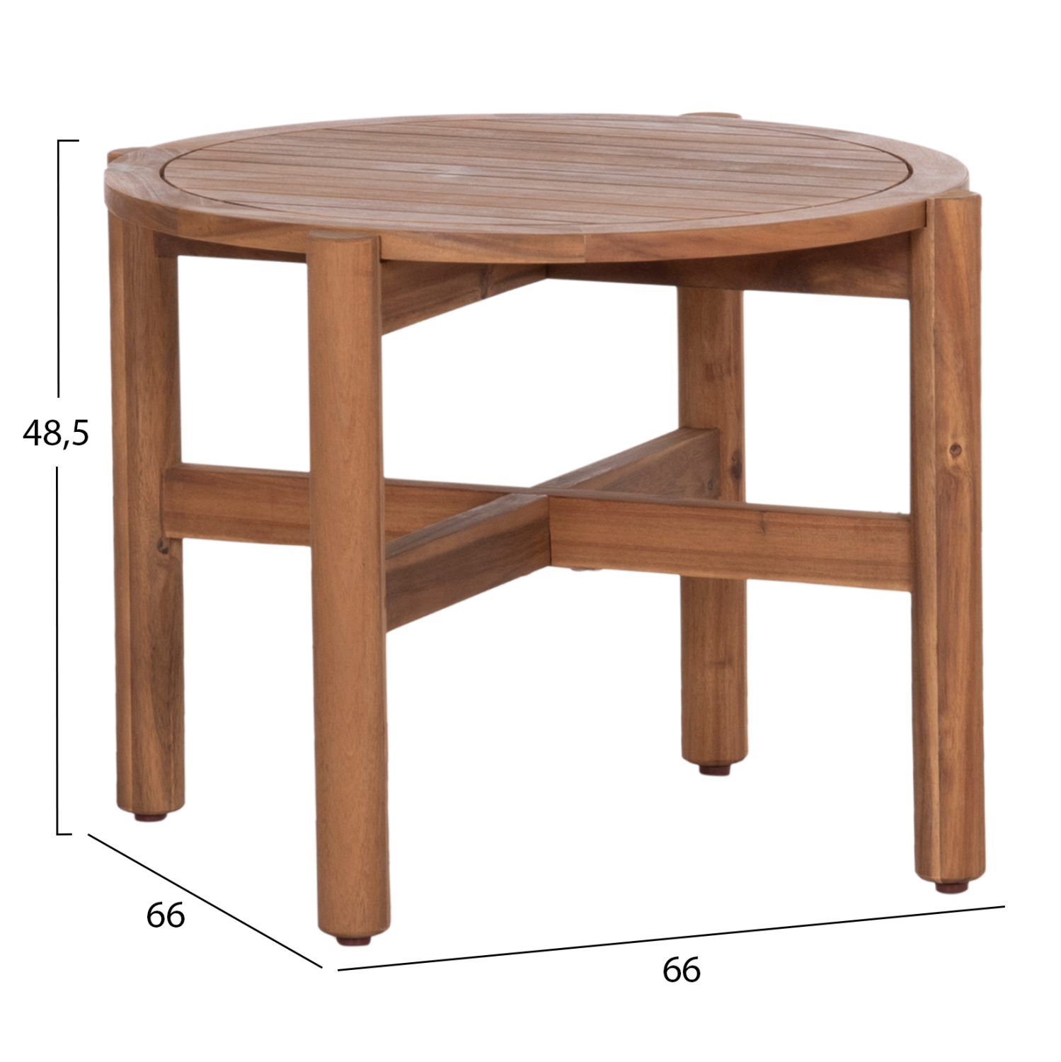 LOUNGE ΣΕΤ SANJI HM21214 ΤΡΑΠΕΖΙ &amp; 2 ΠΟΛΥΘΡΟΝΕΣ--ΞΥΛΟ ΑΚΑΚΙΑΣ-ΑΛΟΥΜΙΝΙΟ-ΣΧΟΙΝΙ 3