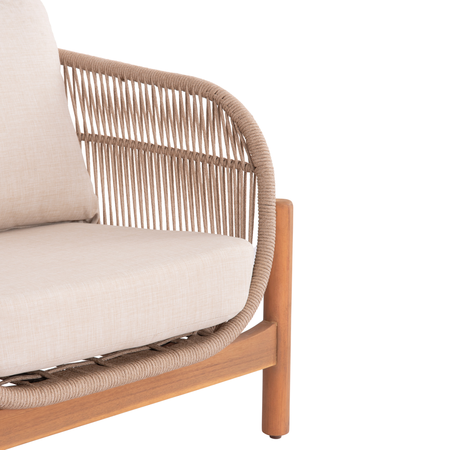 LOUNGE ΣΕΤ SANJI HM21214 ΤΡΑΠΕΖΙ &amp; 2 ΠΟΛΥΘΡΟΝΕΣ--ΞΥΛΟ ΑΚΑΚΙΑΣ-ΑΛΟΥΜΙΝΙΟ-ΣΧΟΙΝΙ 4