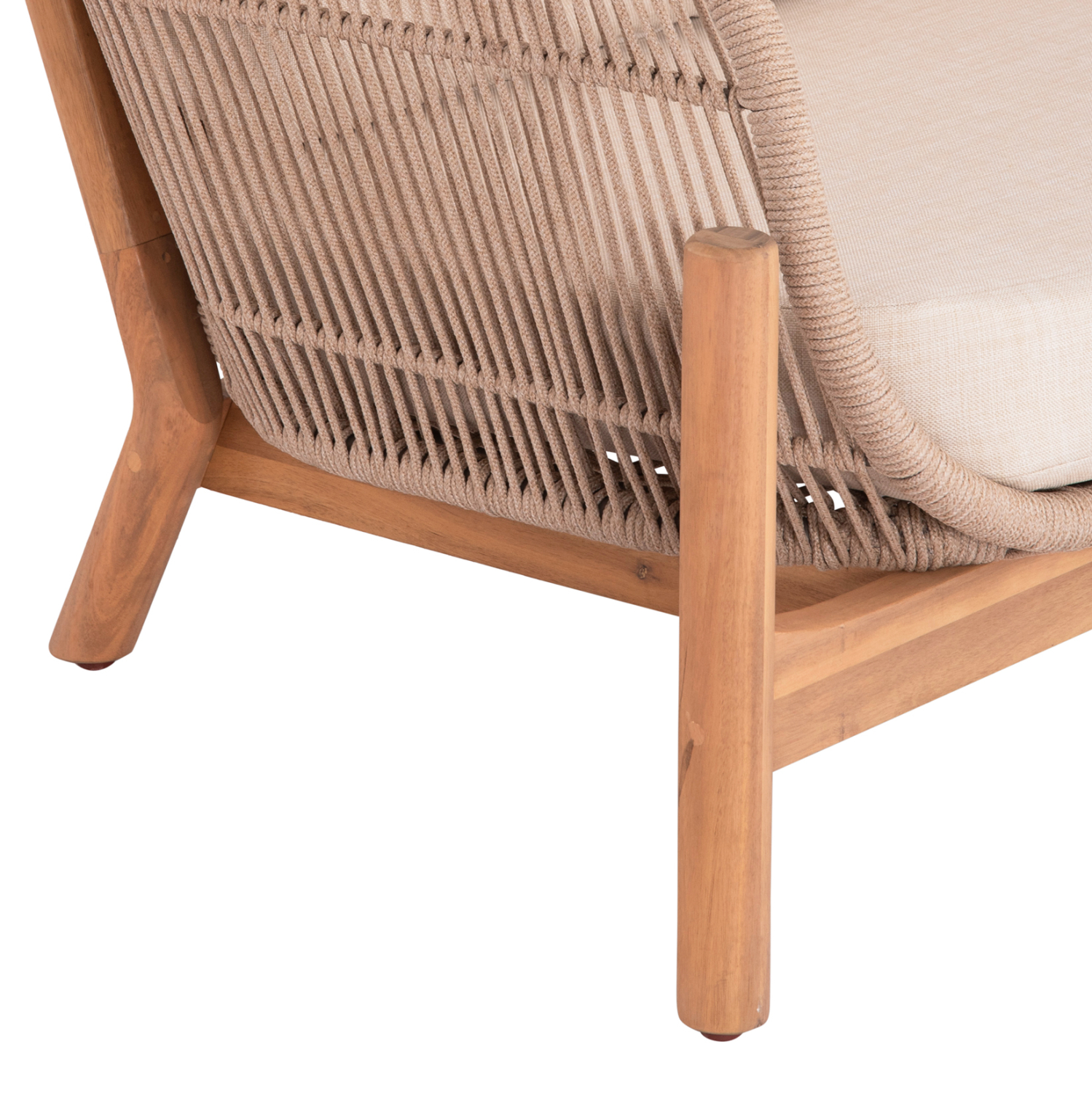 LOUNGE ΣΕΤ SANJI HM21214 ΤΡΑΠΕΖΙ &amp; 2 ΠΟΛΥΘΡΟΝΕΣ--ΞΥΛΟ ΑΚΑΚΙΑΣ-ΑΛΟΥΜΙΝΙΟ-ΣΧΟΙΝΙ 5