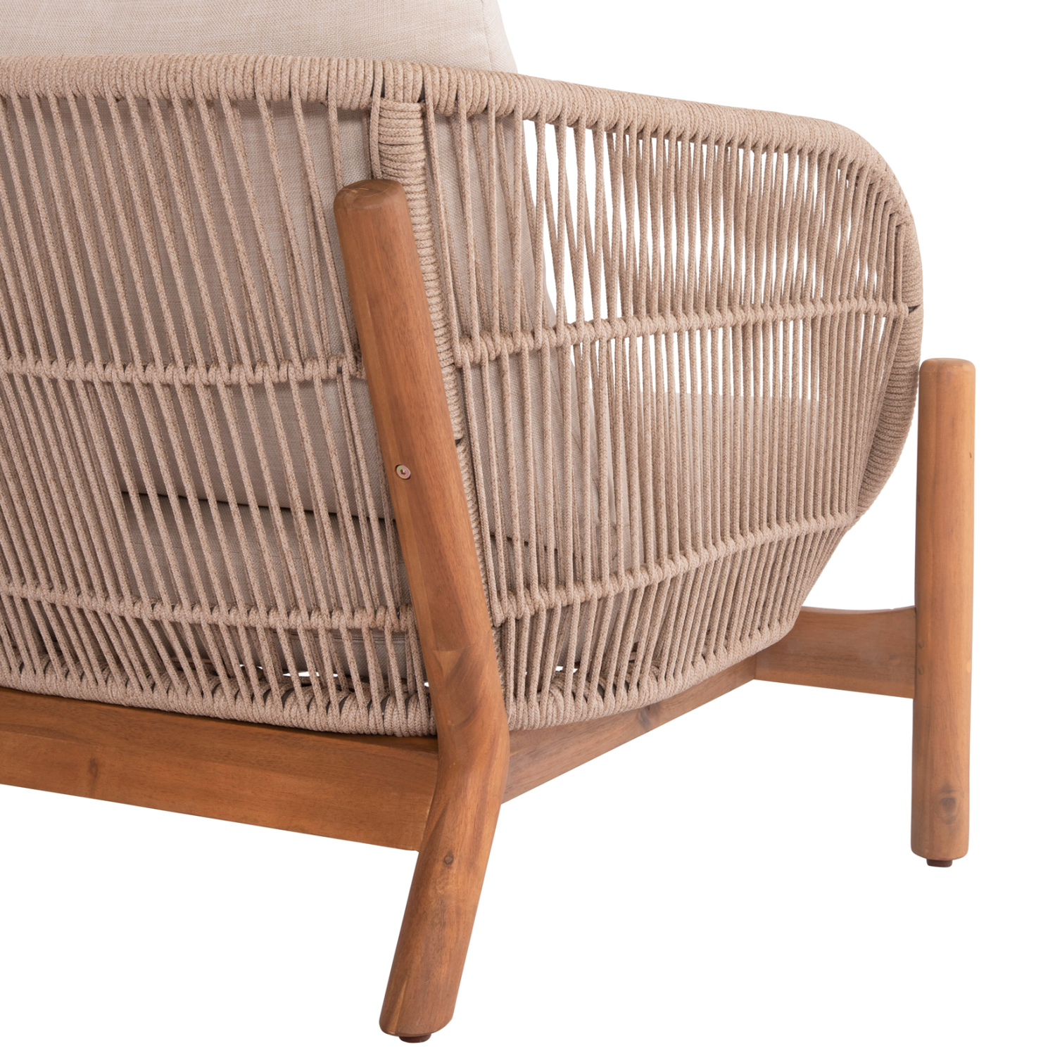 LOUNGE ΣΕΤ SANJI HM21214 ΤΡΑΠΕΖΙ &amp; 2 ΠΟΛΥΘΡΟΝΕΣ--ΞΥΛΟ ΑΚΑΚΙΑΣ-ΑΛΟΥΜΙΝΙΟ-ΣΧΟΙΝΙ 7