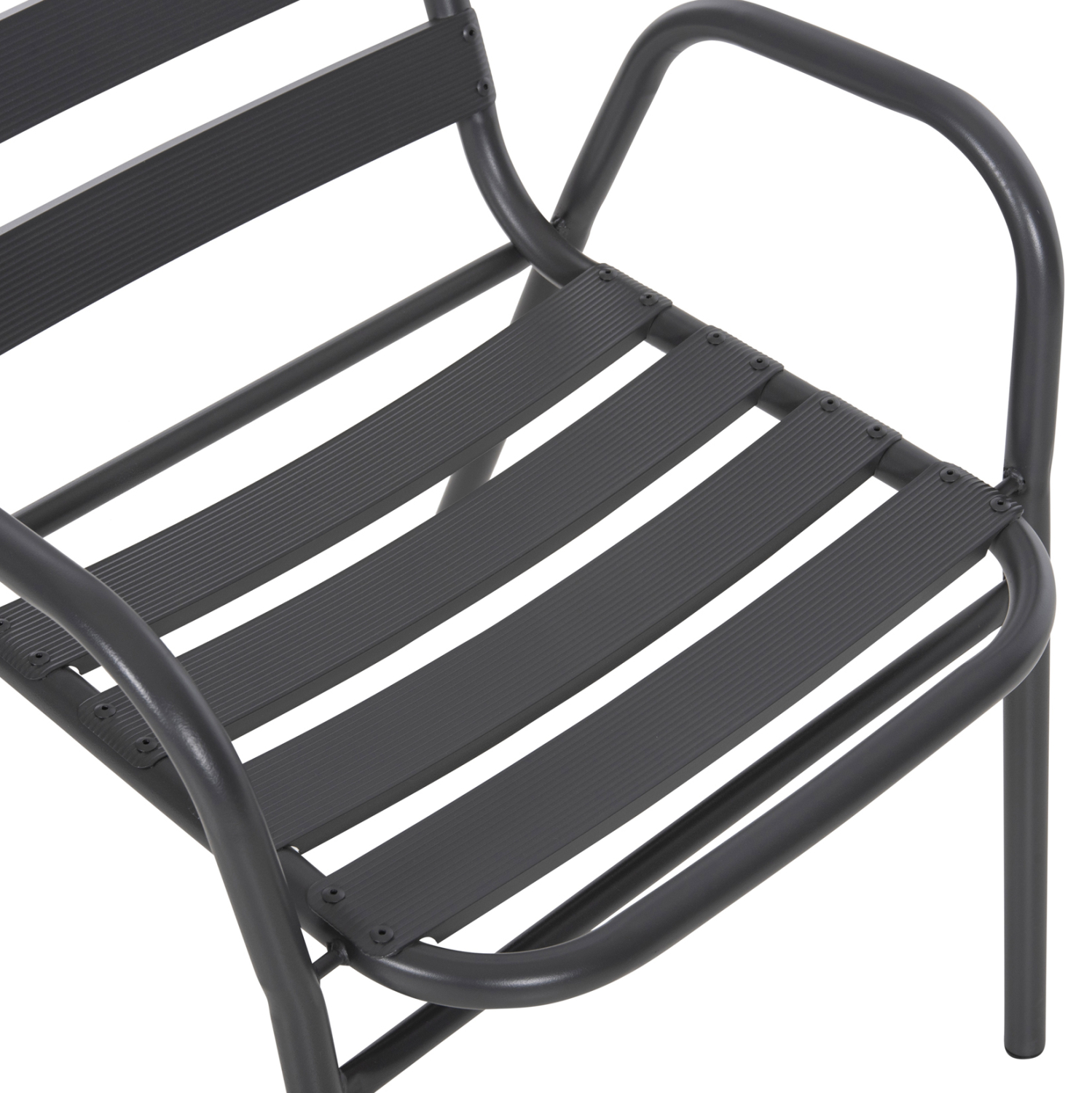 ΣΕΤ ΤΡΑΠΕΖΑΡΙΑΣ 5ΤΜΧ ADAM HM21219 ΚΑΡΕΚΛΕΣ ΜΕΤΑΛΛΙΚΕΣ &amp; ΤΡΑΠΕΖΙ 110x60 ΓΚΡΙ 4