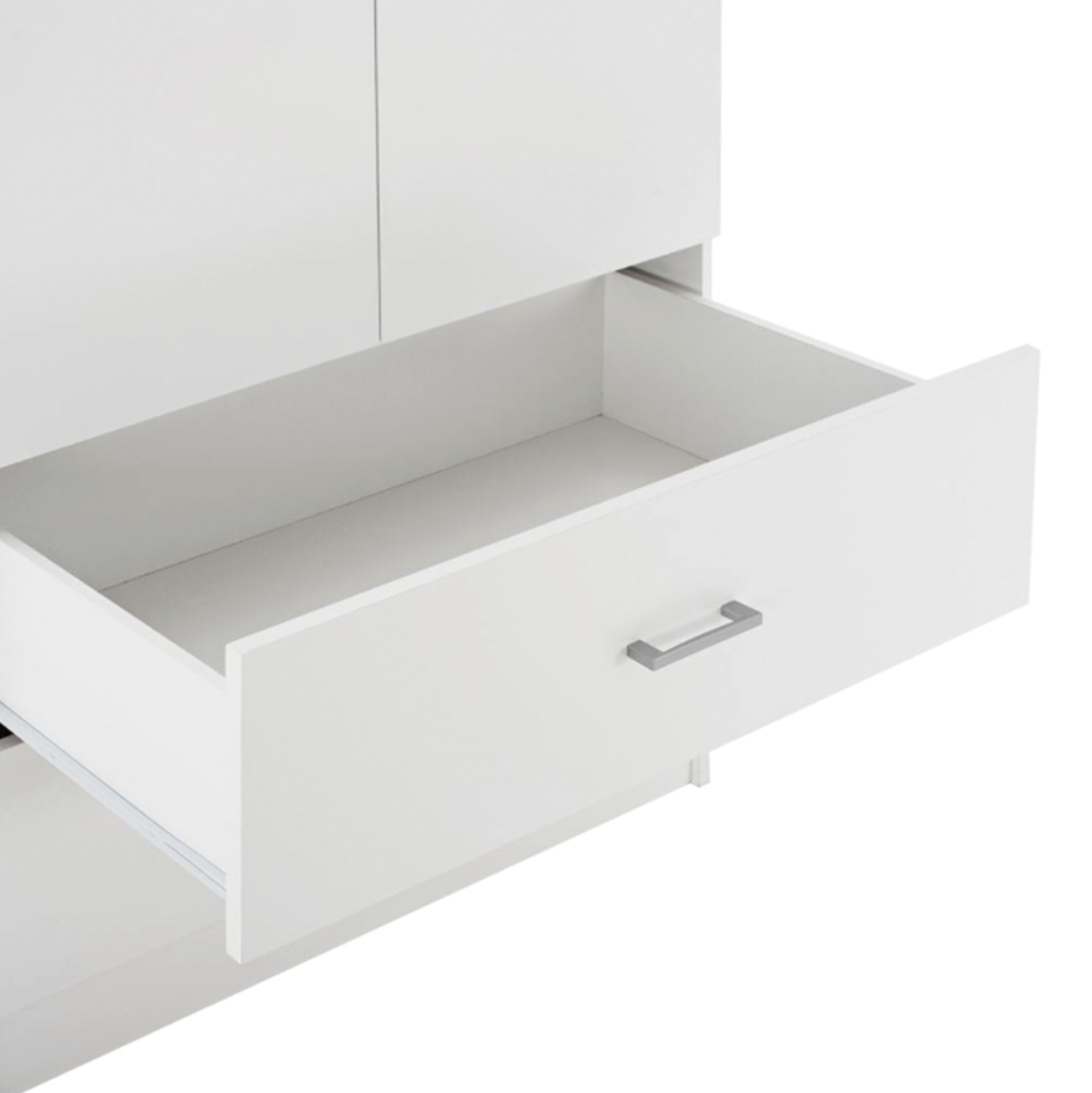 ΝΤΟΥΛΑΠΑ 4ΦΥΛΛΗ REINA ME 4 ΣΥΡΤΑΡΙΑ HM21258 ΜΕΛΑΜΙΝΗ ΣΕ ΛΕΥΚΟ 160x42,5x180,5Υεκ 5