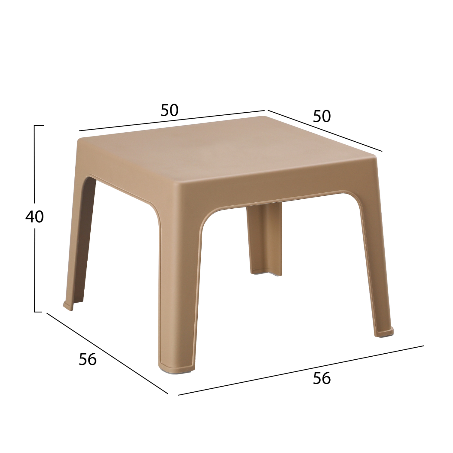 ΣΕΤ 3ΤΜΧ ΠΟΛΥΠΡΟΠΥΛΕΝΙΟΥ SLEEK HM21267.03 ΤΡΑΠΕΖΑΚΙ &amp; 2 ΠΟΛΥΘΡΟΝΕΣ-ΚΑΠΟΥΤΣΙΝΟ 3