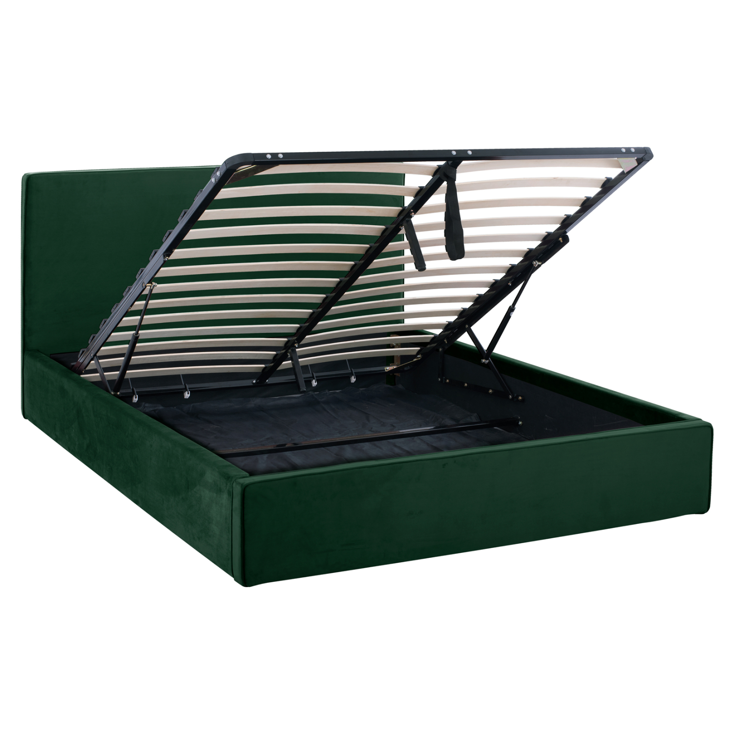 ΚΡΕΒΑΤΙ ΔΙΠΛΟ &amp; ΣΤΡΩΜΑ ALLIE HM21273.03 ΚΥΠΑΡΙΣΣΙ ΒΕΛΟΥΔΟ ΜΕ ΑΠΟΘ.ΧΩΡΟ--160x200εκ 4