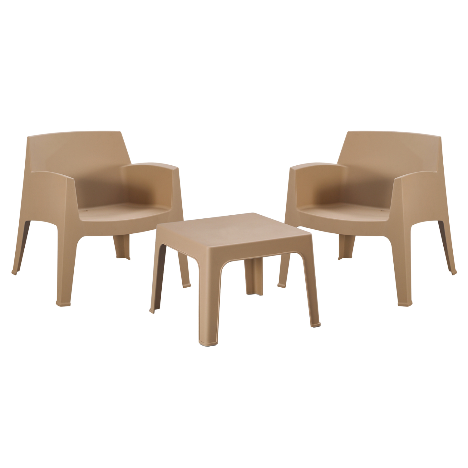 ΣΕΤ LOUNGE 3ΤΜΧ SLEEK HM21274.03 ΚΑΠΟΥΤΣΙΝΟ ΠΟΛΥΠΡΟΠΥΛΕΝΙΟ 1