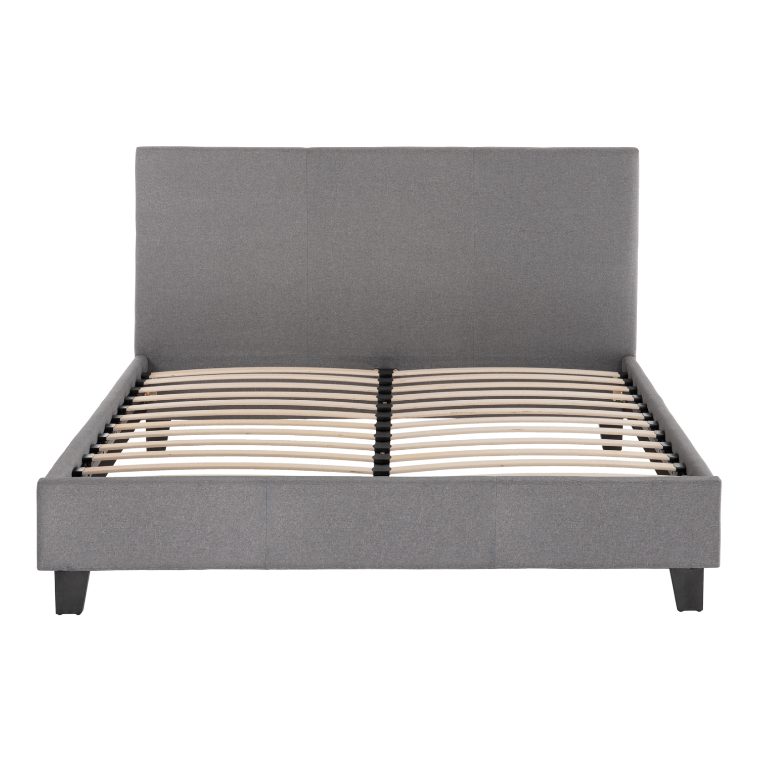 ΚΡΕΒΑΤΙ ΜΕ ΣΤΡΩΜΑ BECCA HM21283.04 ΓΚΡΙ ΥΦΑΣΜΑ--ΓΙΑ 150x200εκ 4