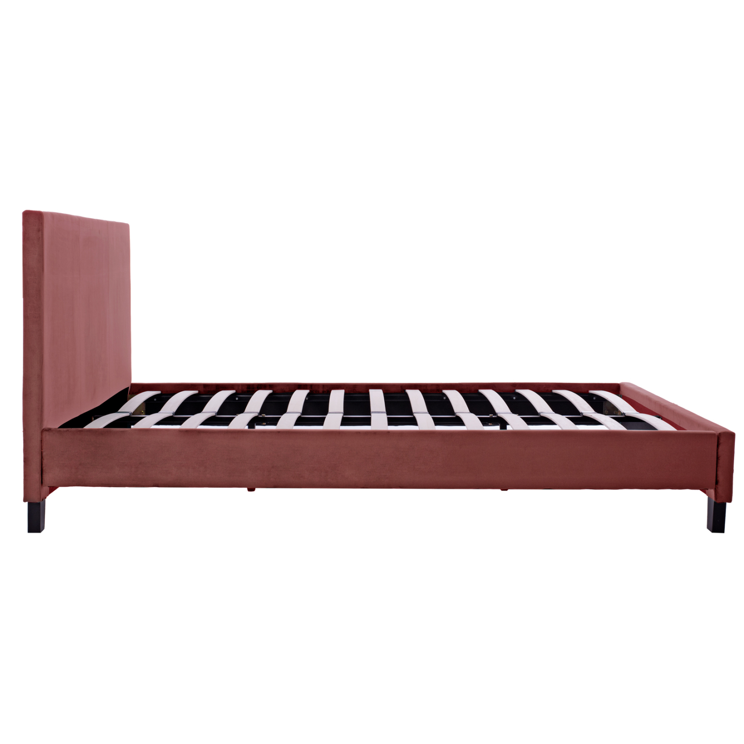 ΚΡΕΒΑΤΙ ΜΕ ΣΤΡΩΜΑ BECCA HM21283.05 ΣΑΠΙΟ ΜΗΛΟ ΒΕΛΟΥΔΟ--ΓΙΑ 150x200εκ 5