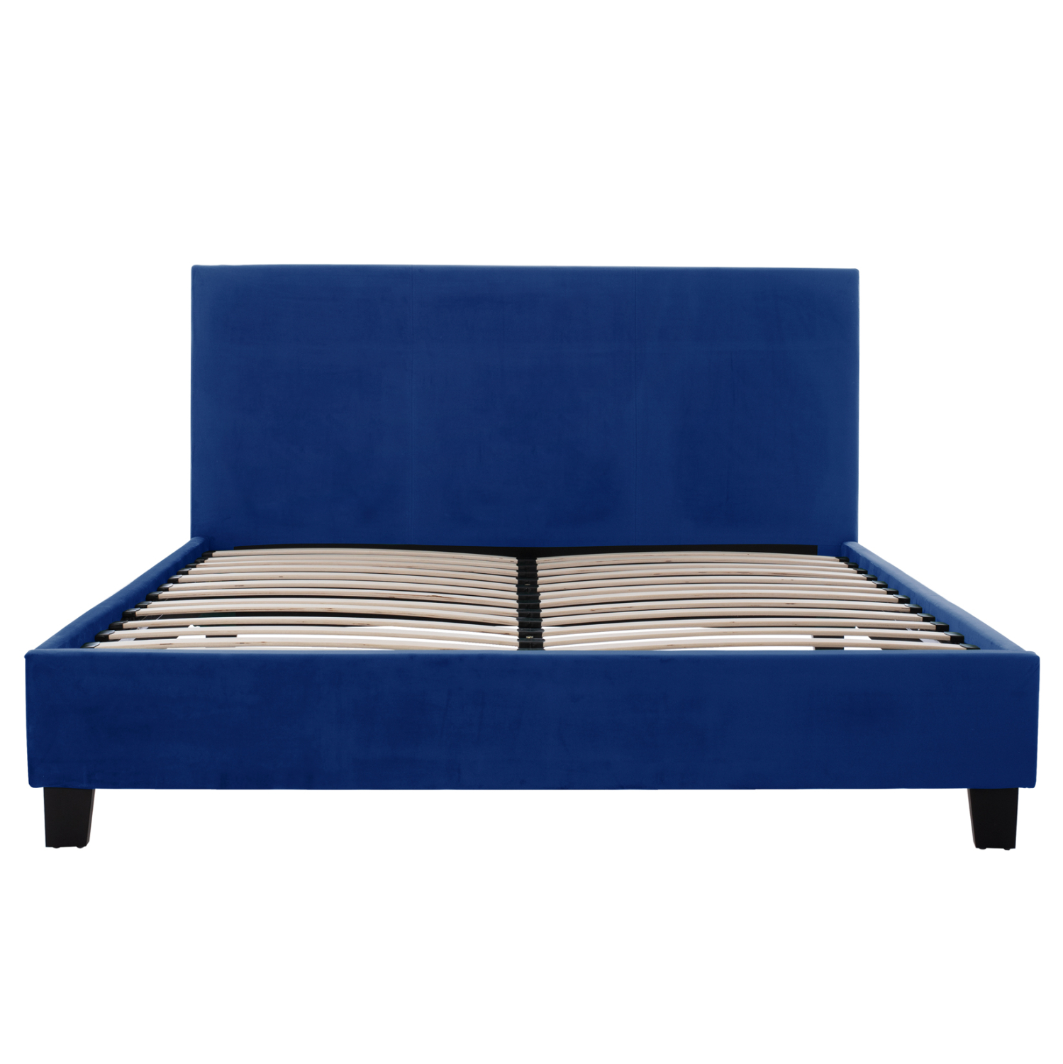 ΚΡΕΒΑΤΙ ΜΕ ΣΤΡΩΜΑ BECCA HM21283.07 ΜΠΛΕ ΒΕΛΟΥΔΟ--ΓΙΑ 150x200εκ 4