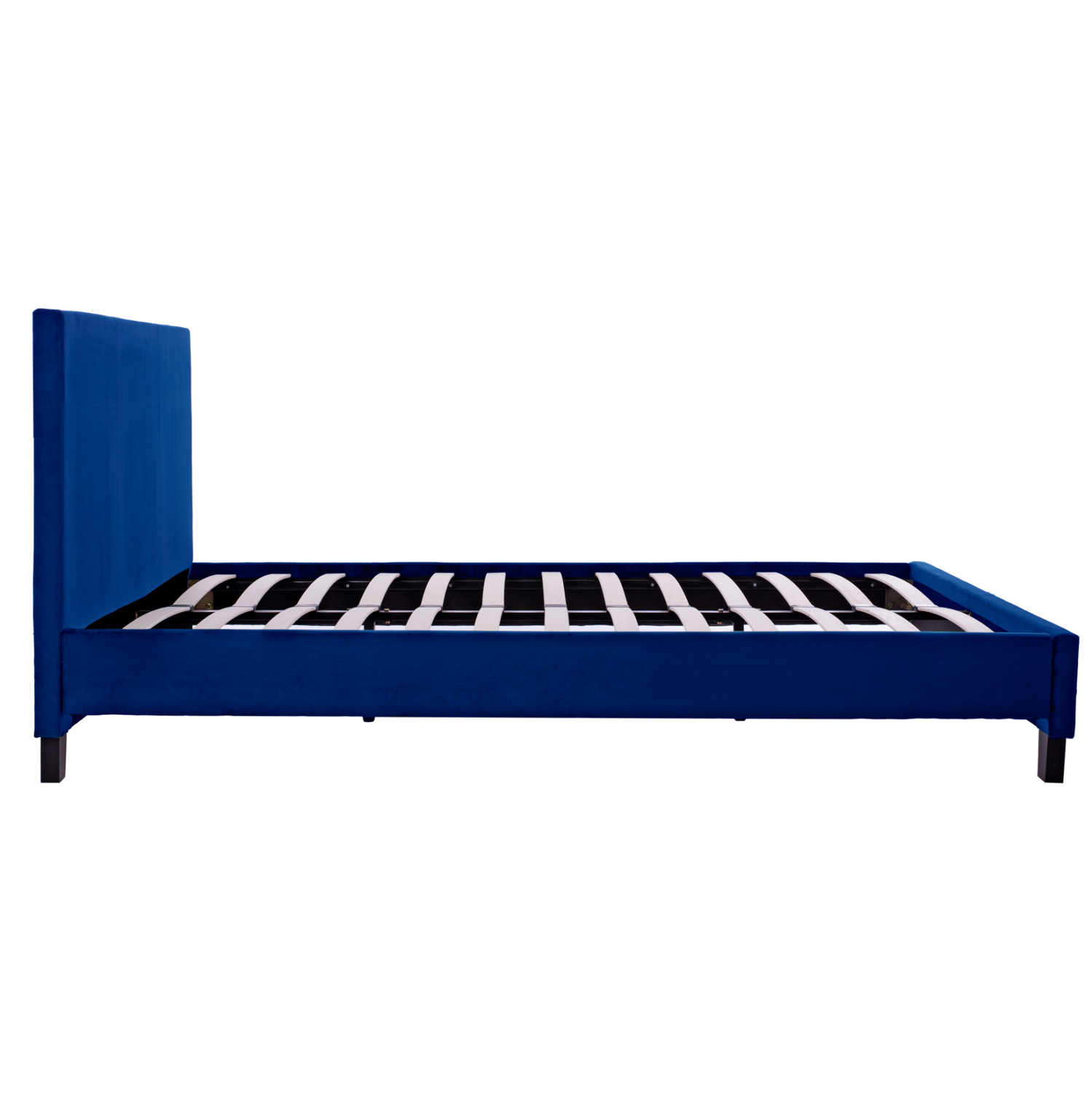 ΚΡΕΒΑΤΙ ΜΕ ΣΤΡΩΜΑ BECCA HM21283.07 ΜΠΛΕ ΒΕΛΟΥΔΟ--ΓΙΑ 150x200εκ 5